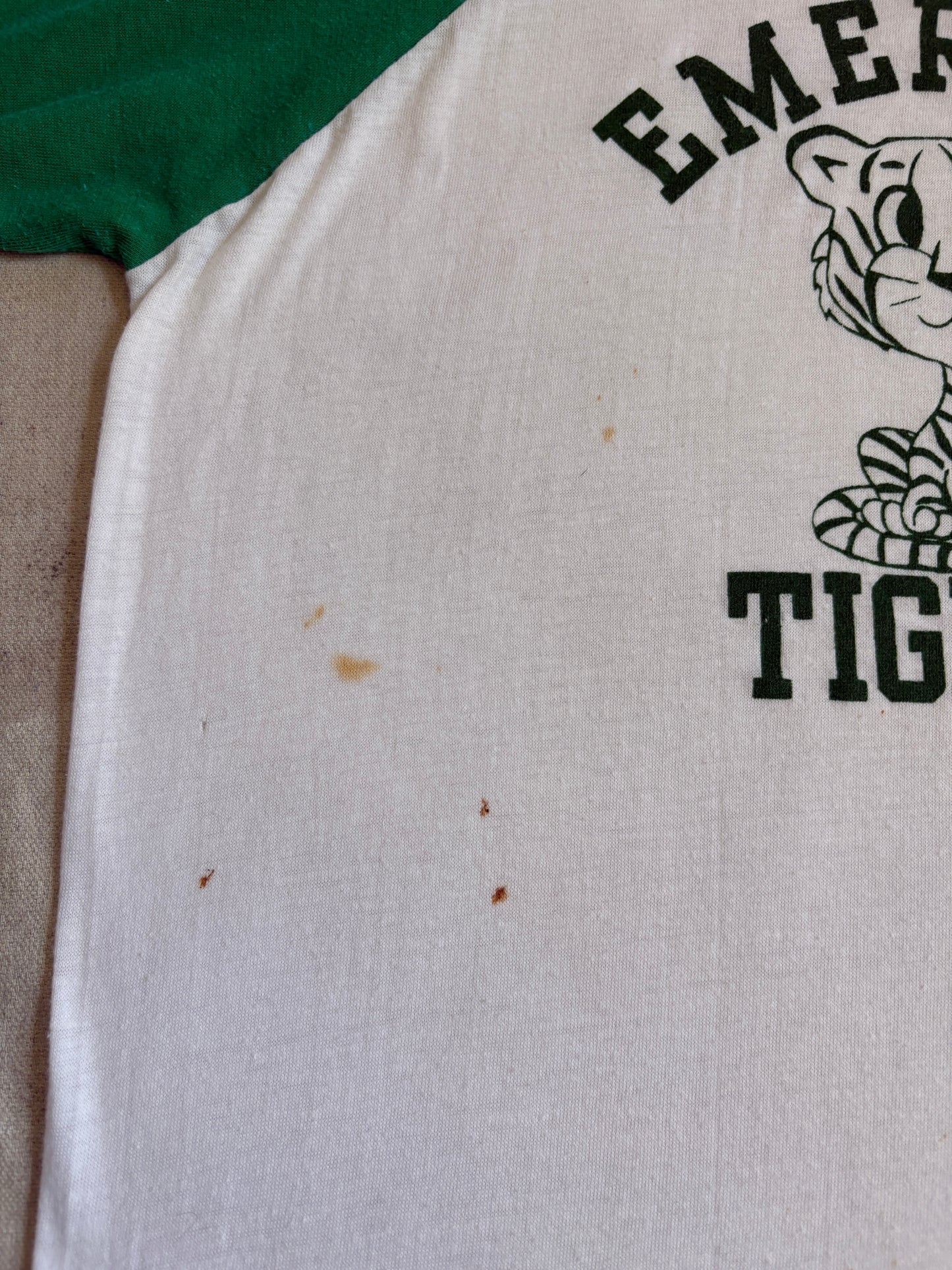 Vintage 80s Emerson Tigers Tee