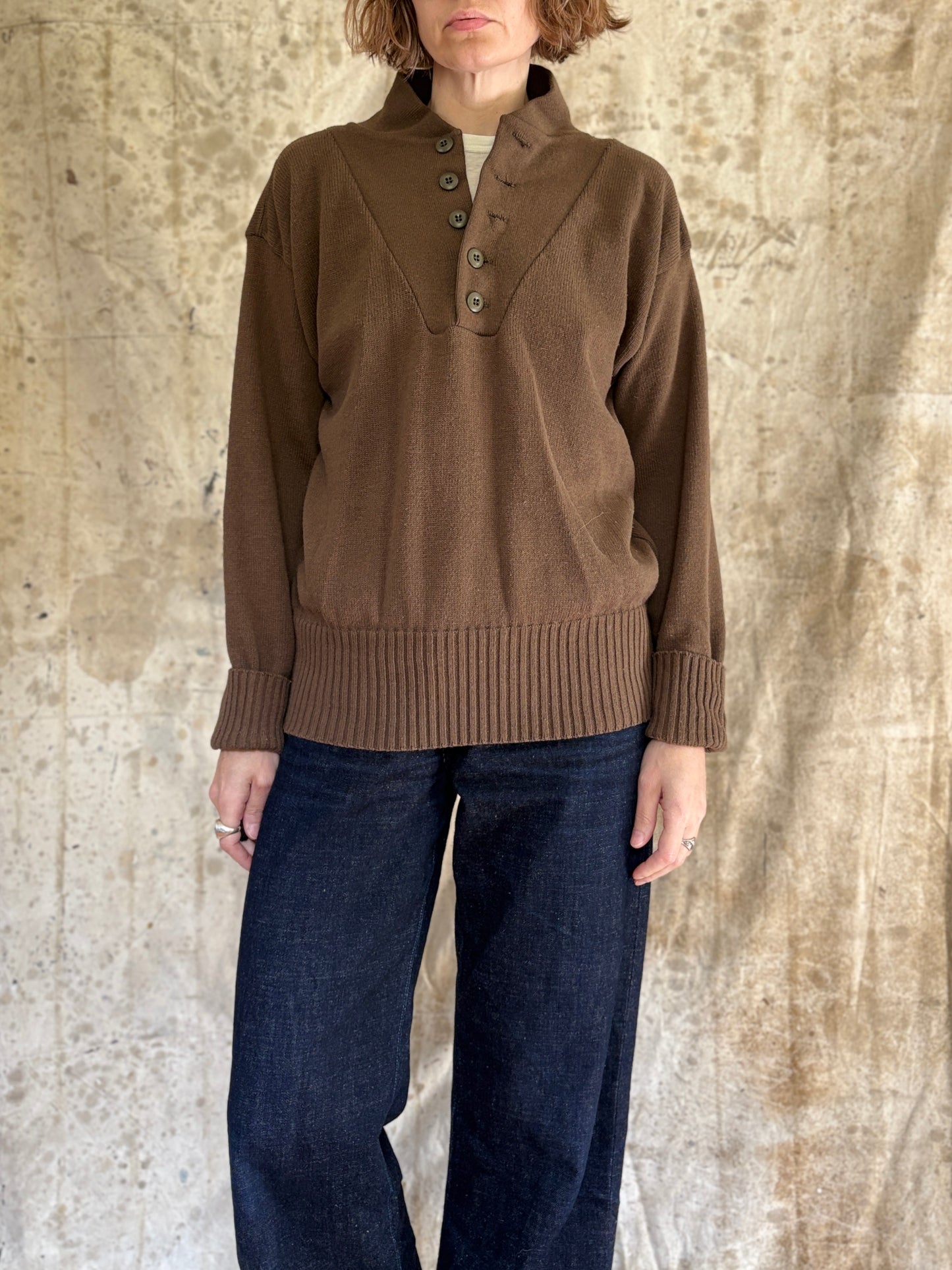 Vintage 90s Military Sweater
