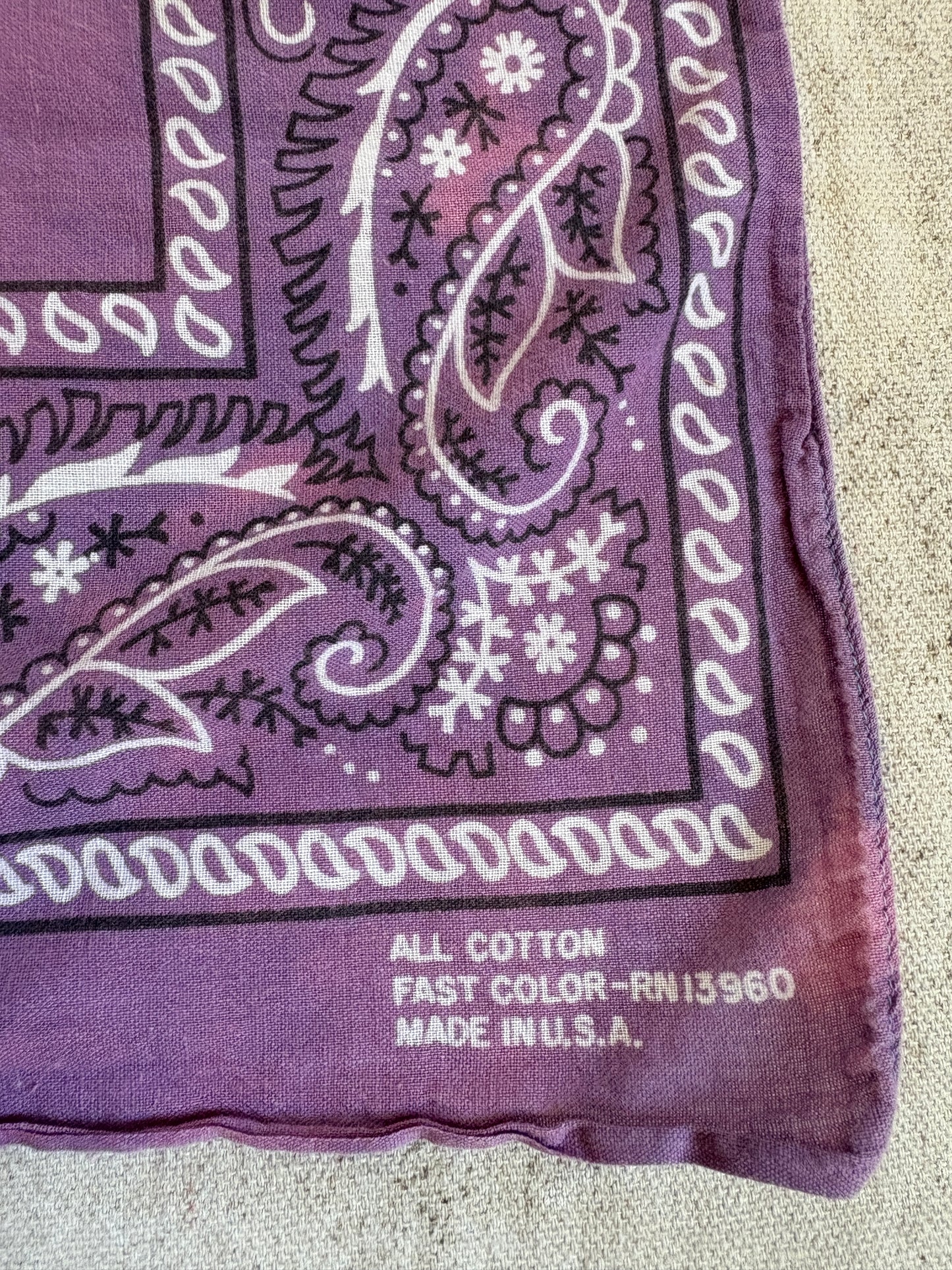 Fast Color Purple Bandana