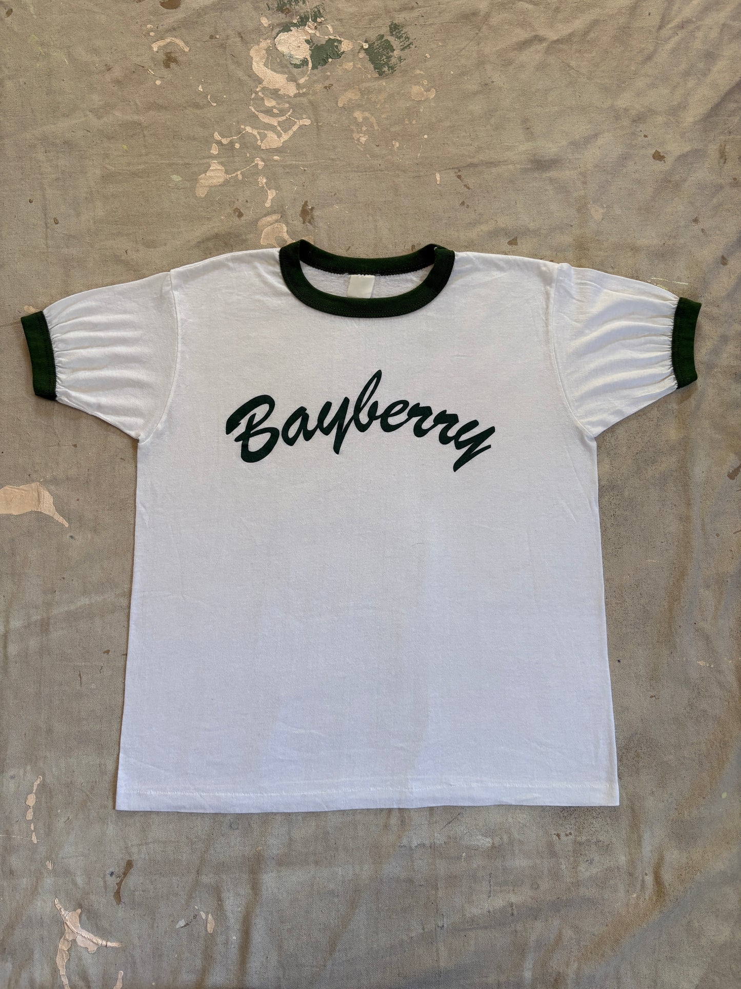 Vintage 80s Bayberry Ringer Tee