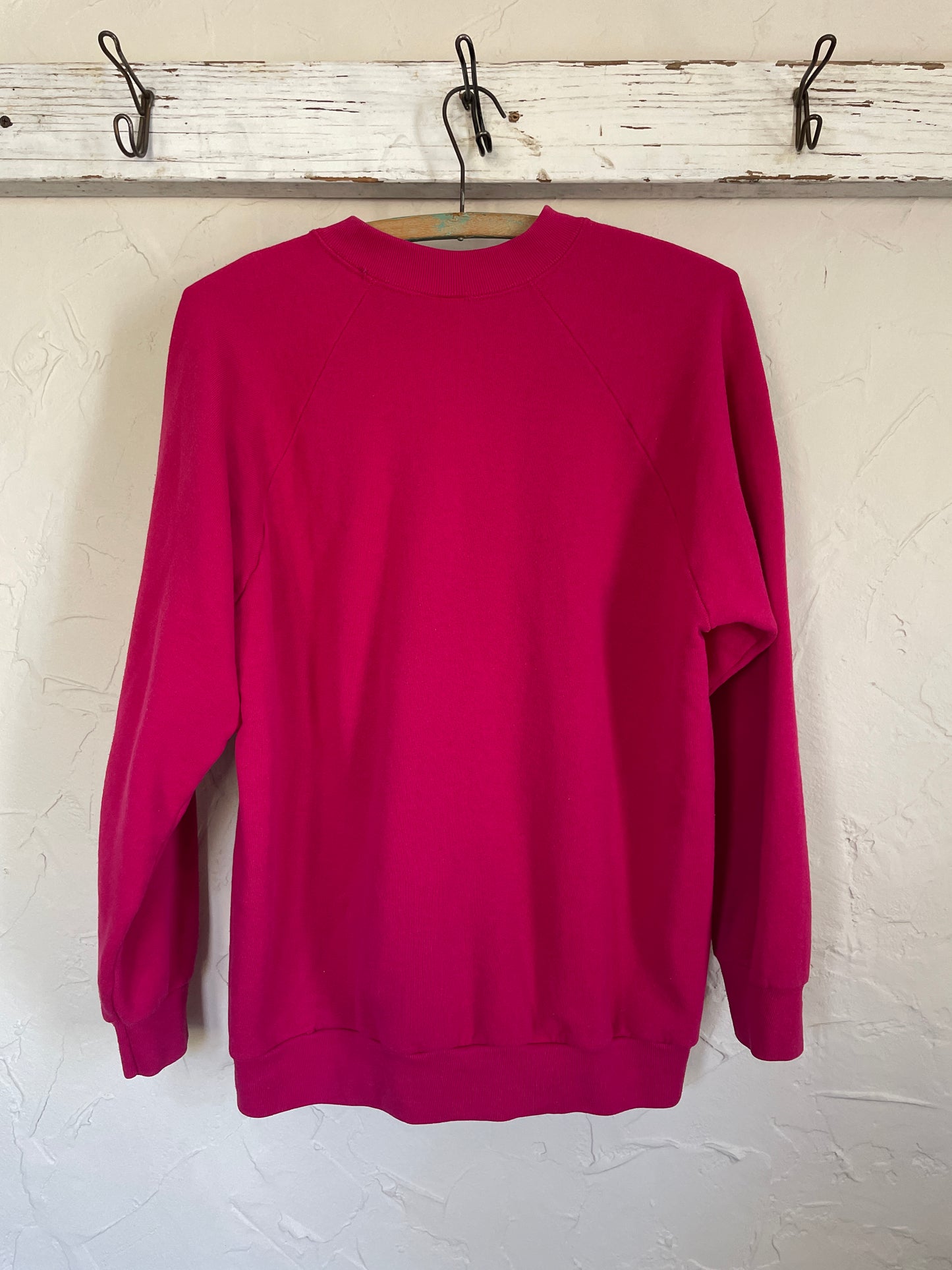 90s Bright Pink Sweatshirt