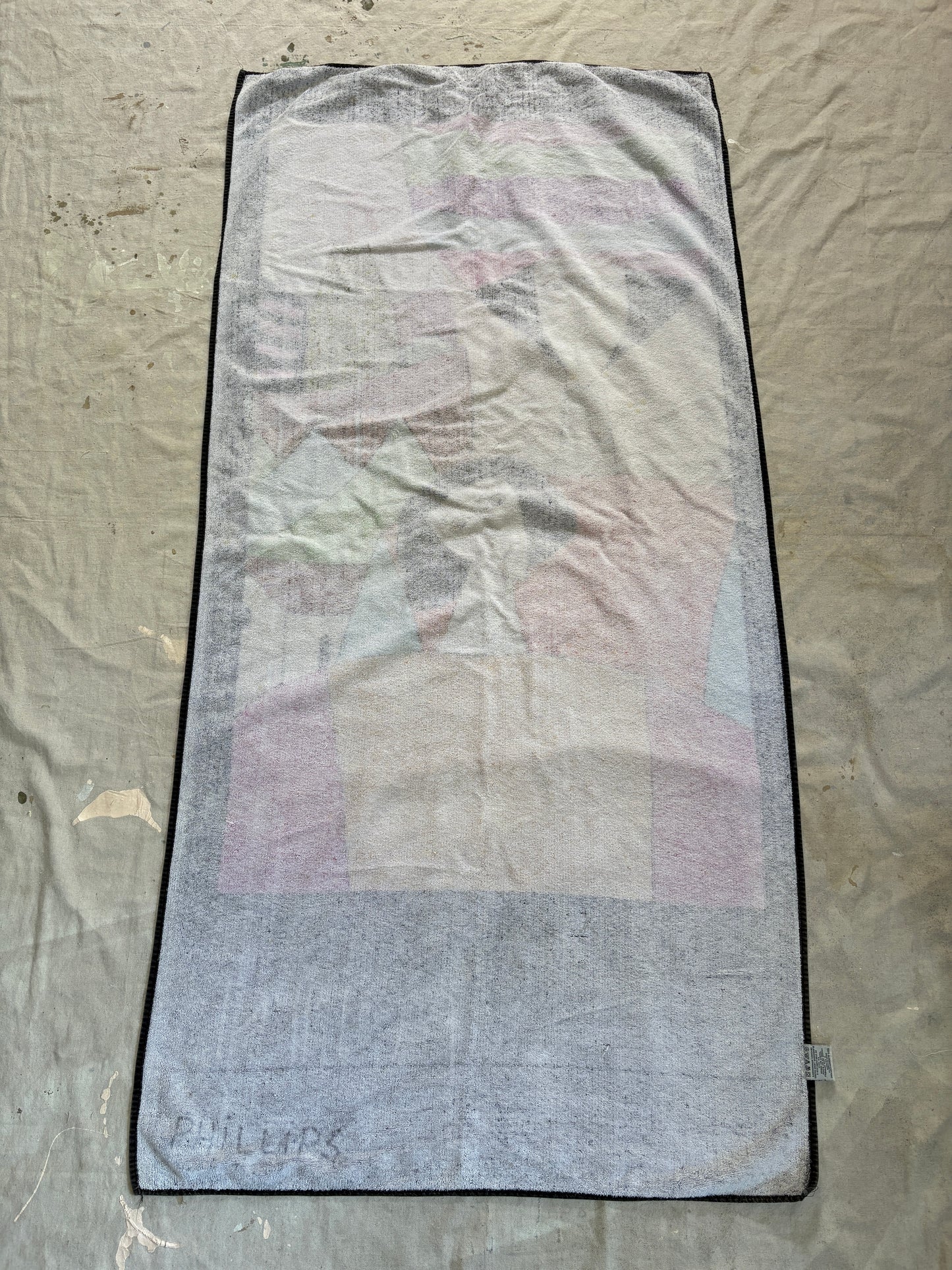 Vintage Fernando Llort Art Beach Towel