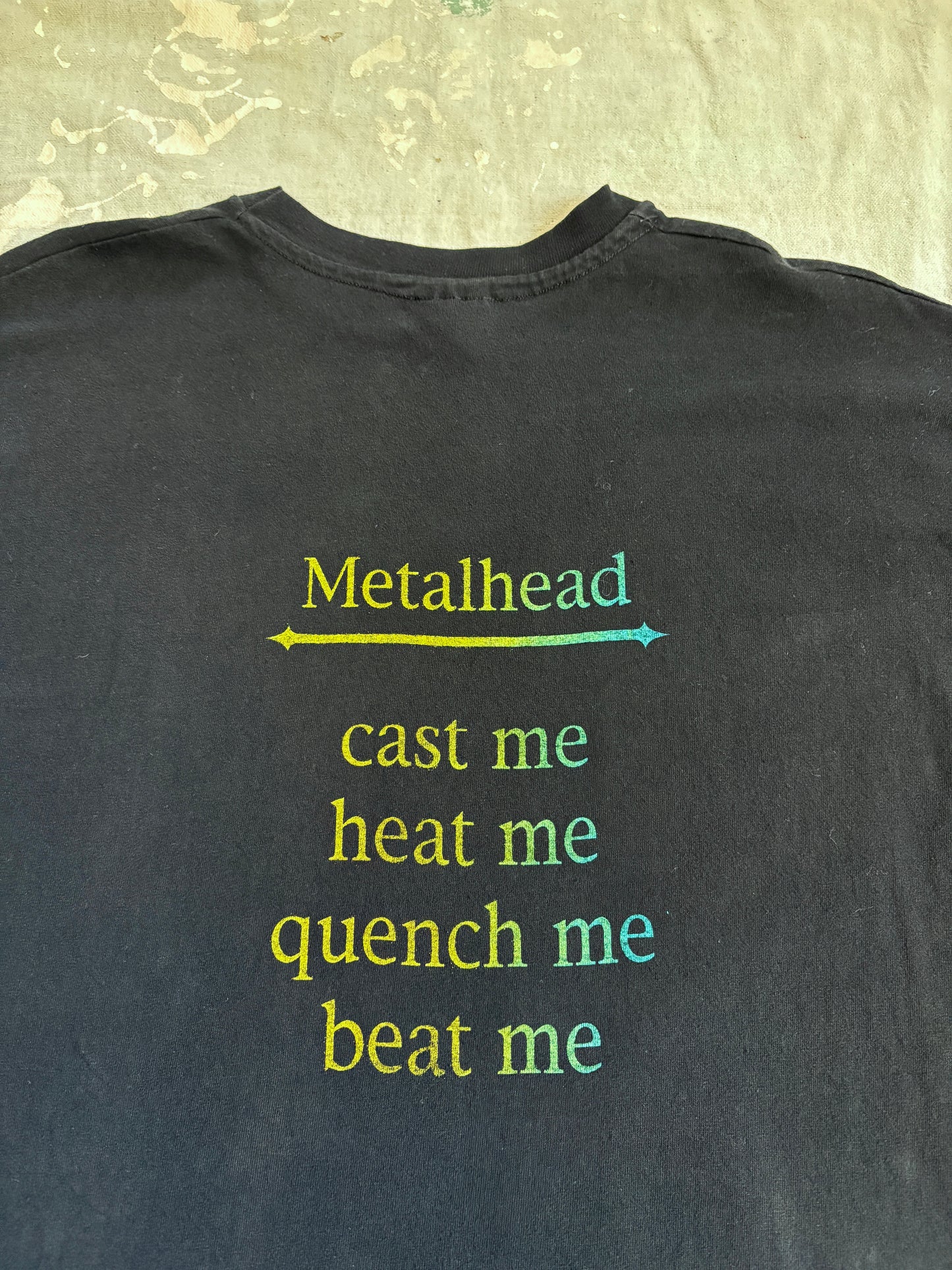 80s UW Materials Sciences And Engineering Metalhead Tee