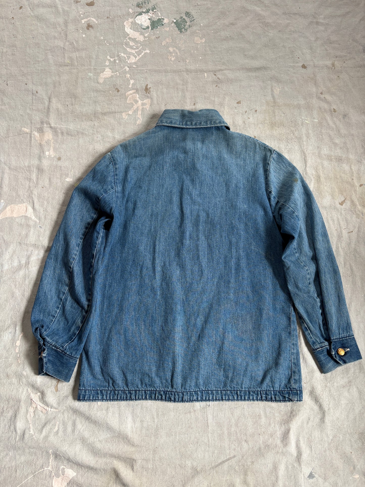 70s Faded Wrangler Denim Chore Coat
