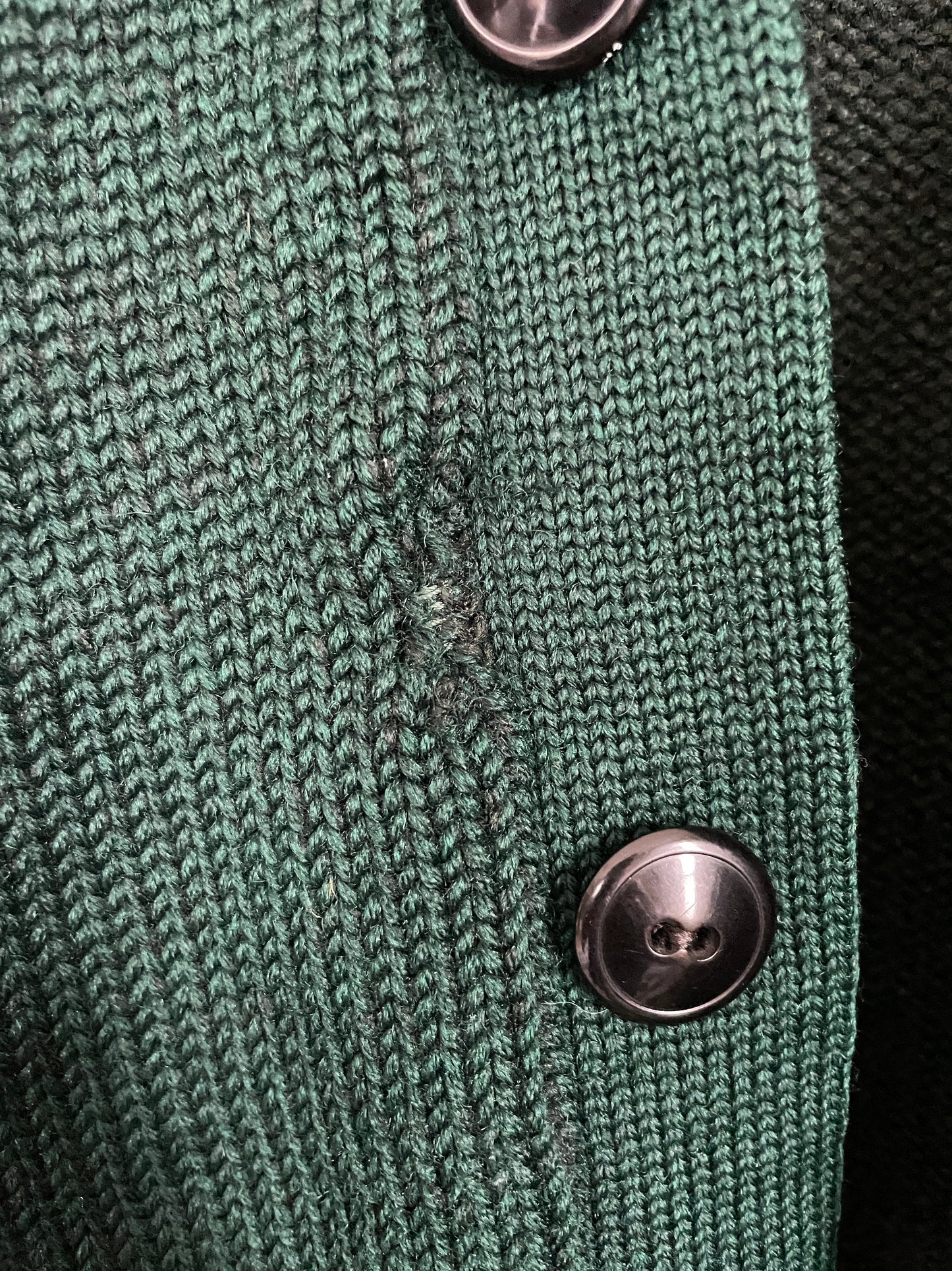 50s Green Letterman Sweater