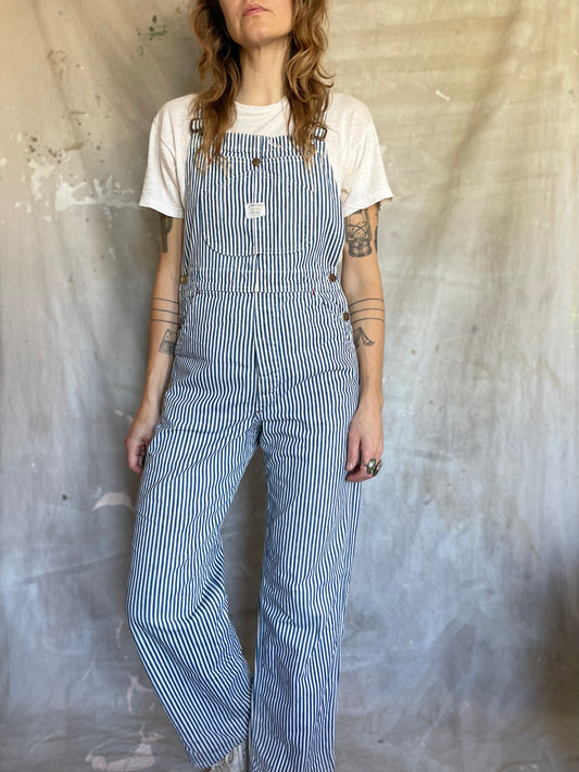 70s/80s Big Mac Express Stripe Overalls