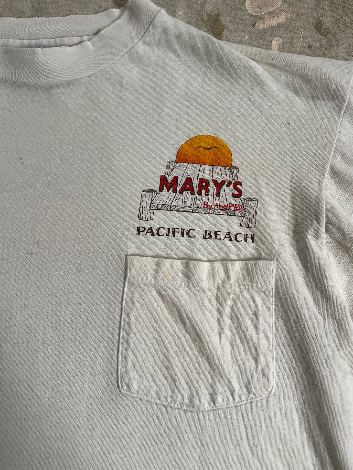 80s Mary’s By The Pier, Pacific Beach Tee