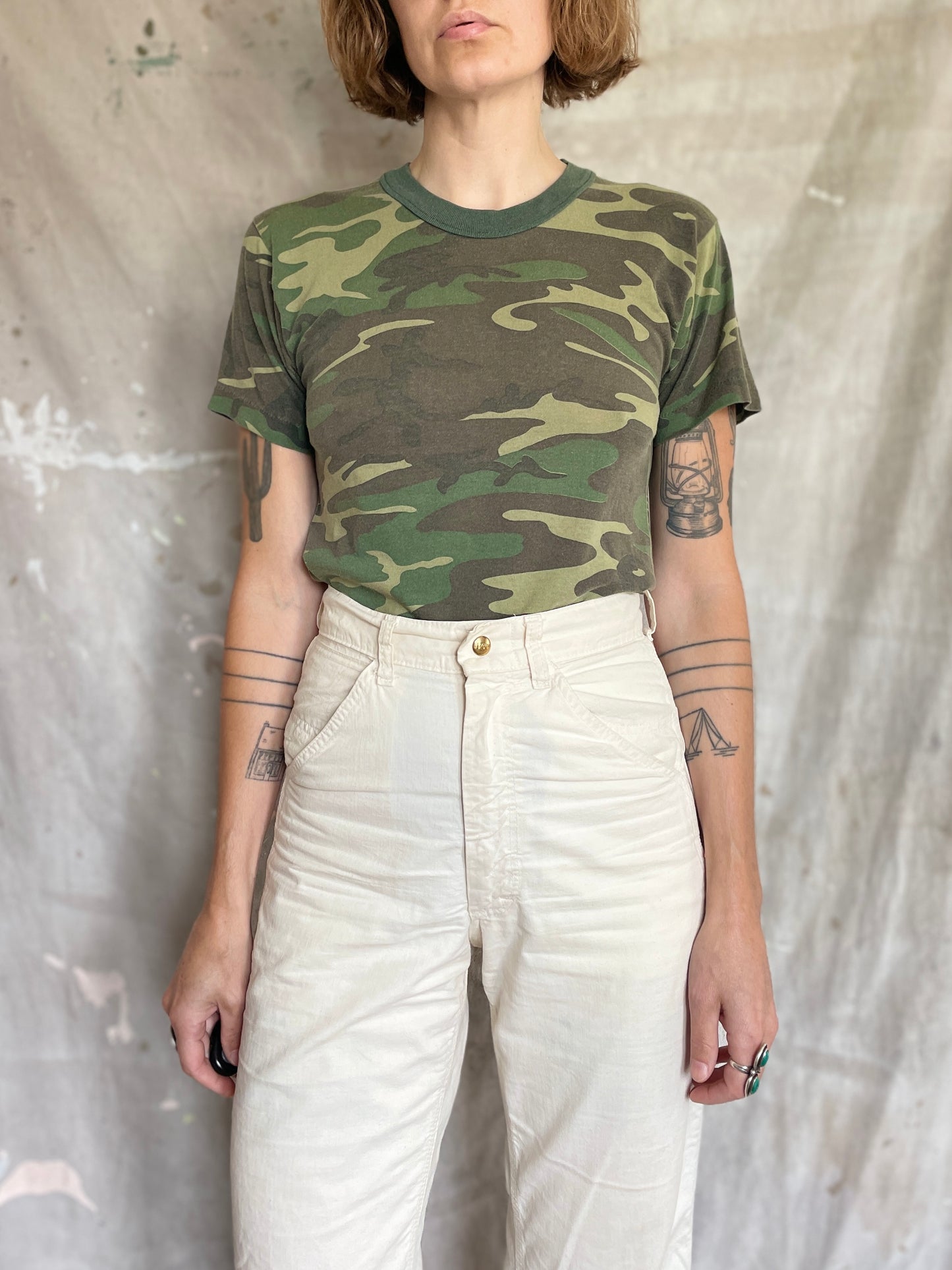 80s Woodland Camo Tee