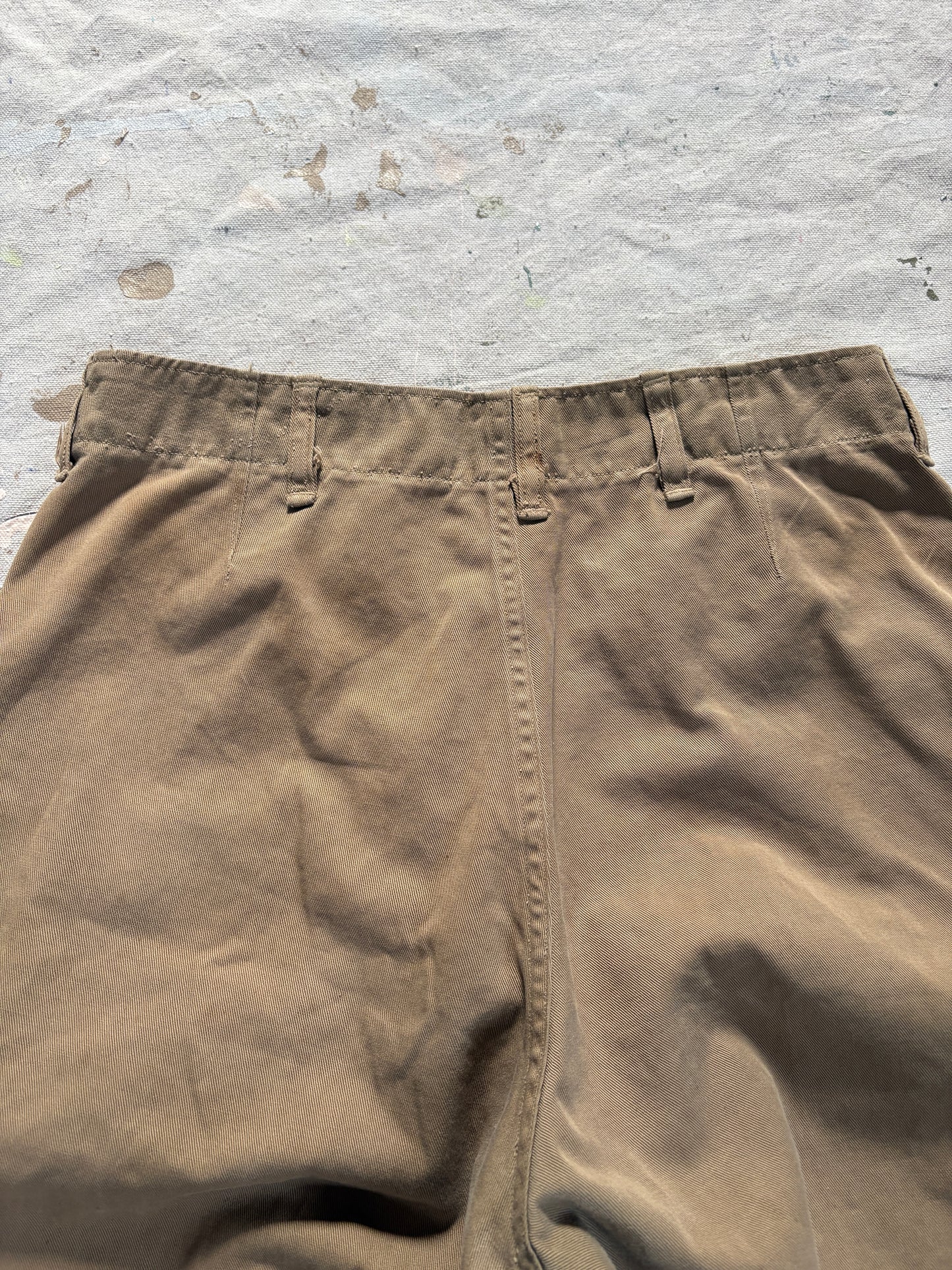 50s Military Khaki Slacks