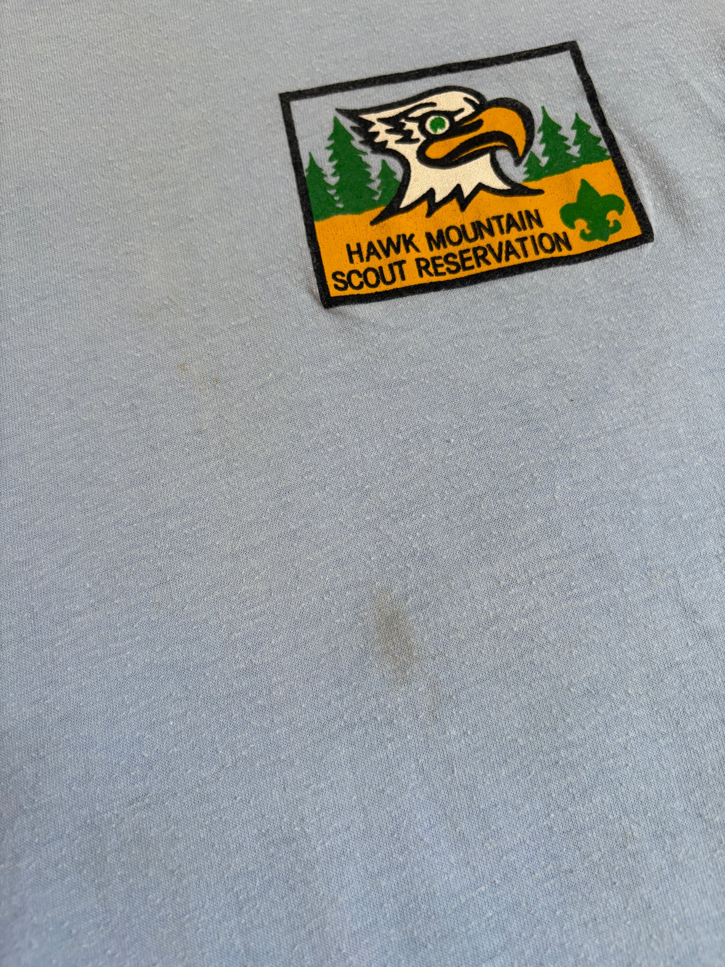 Vintage 80s Hawk Mountain Scout Reservation BSA Tee