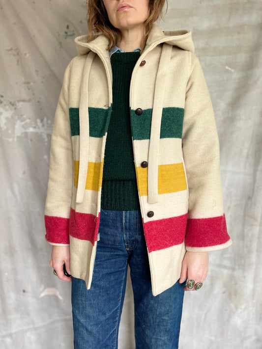 70s/80s Woolrich Blanket Coat