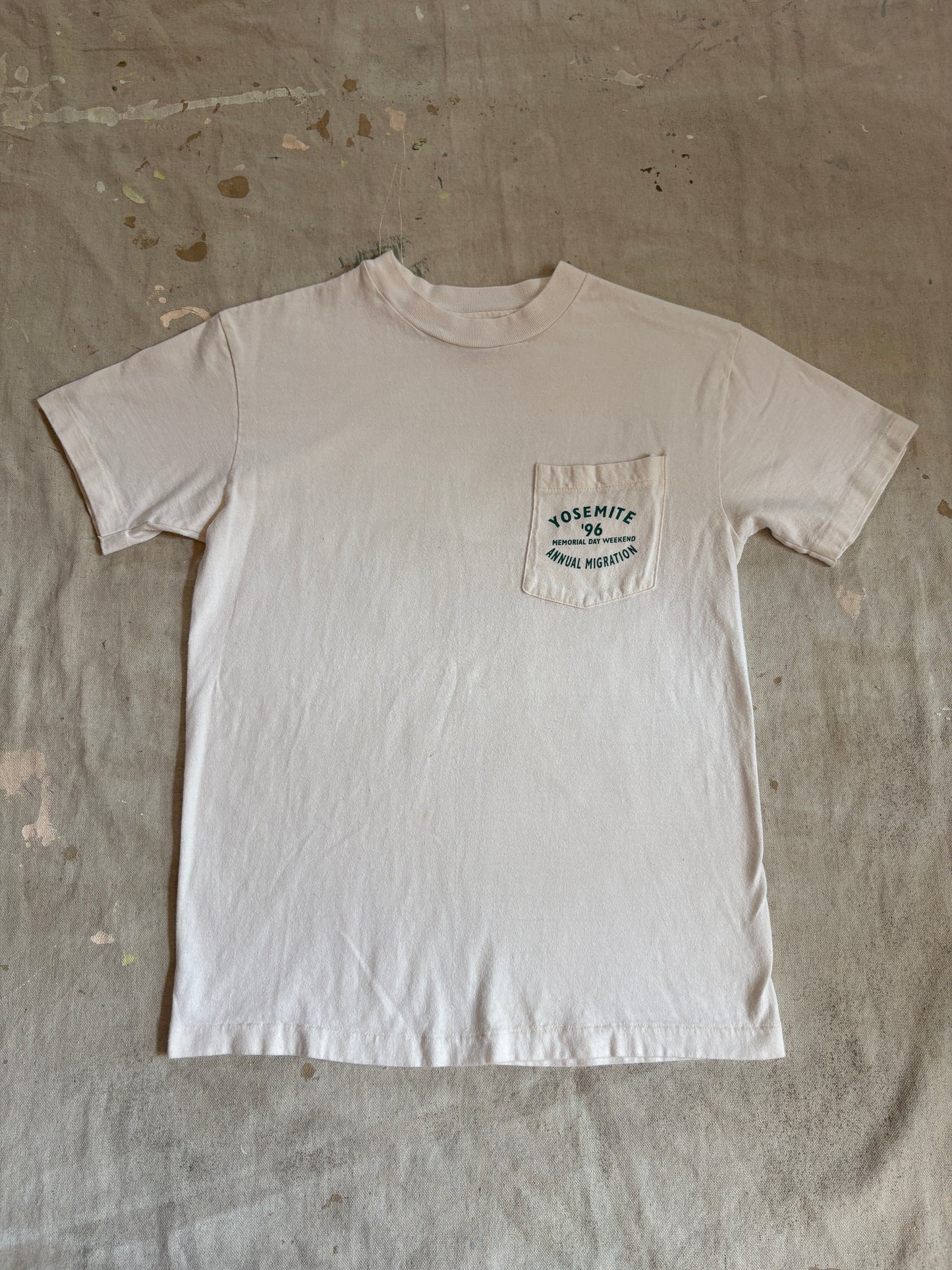 Vintage 90s Yosemite Annual Migration Pocket Tee