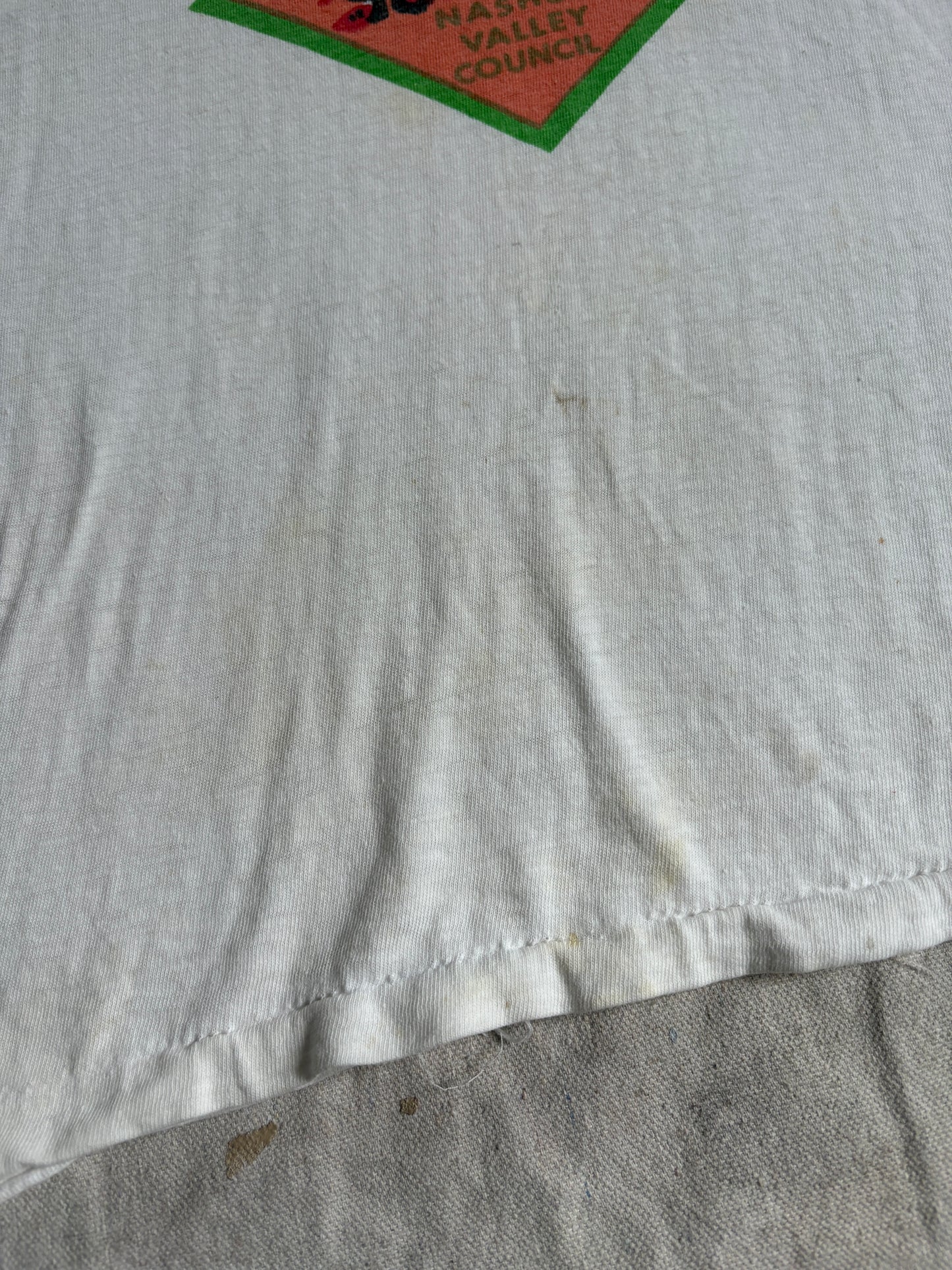 Vintage 60s BSA Split Rock Nashua Valley Council Tee