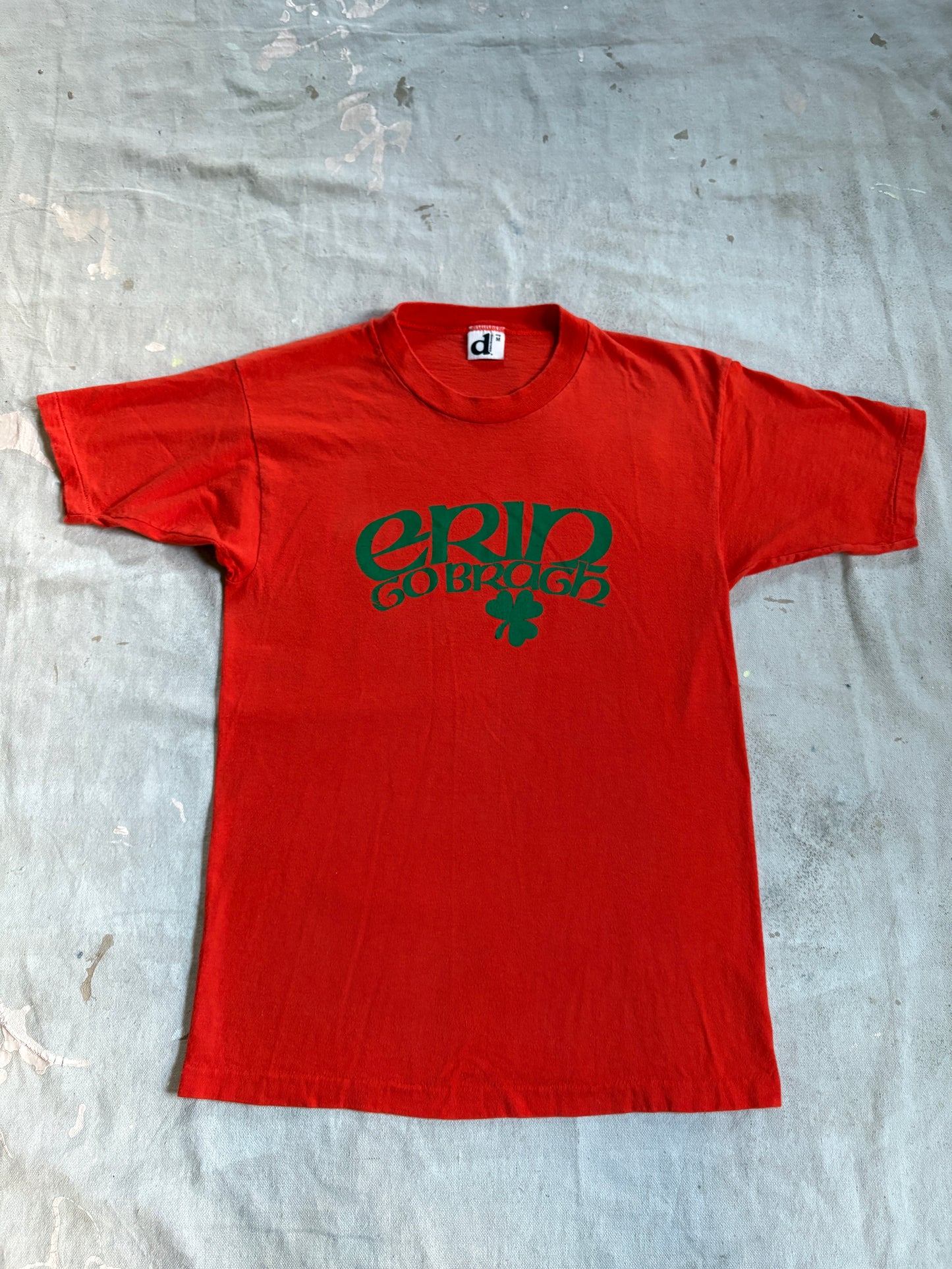 Vintage 80s Erin Go Bragh Ireland Forever Tee
