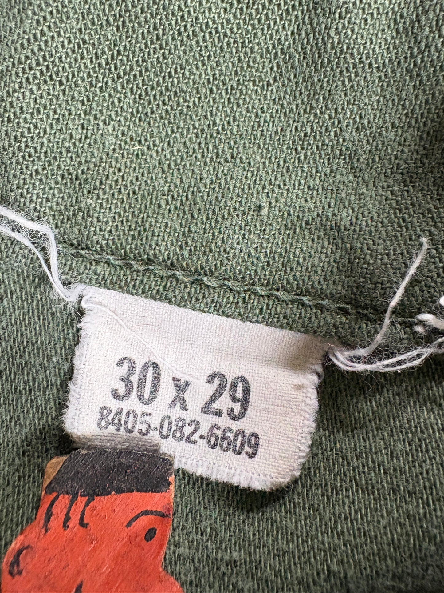 60s OG107 Cotton Sateen Trousers