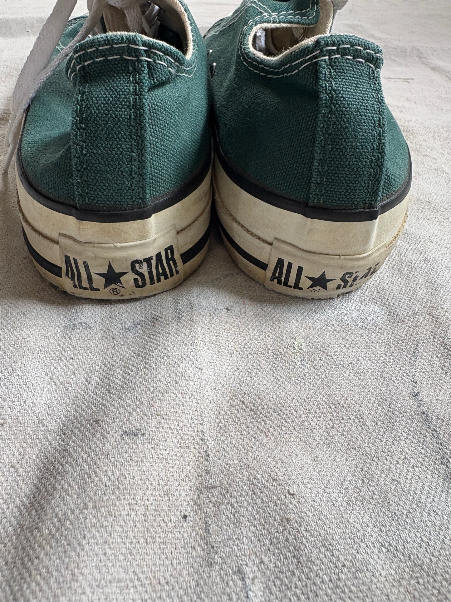 Vintage Made in USA Evergreen Converse