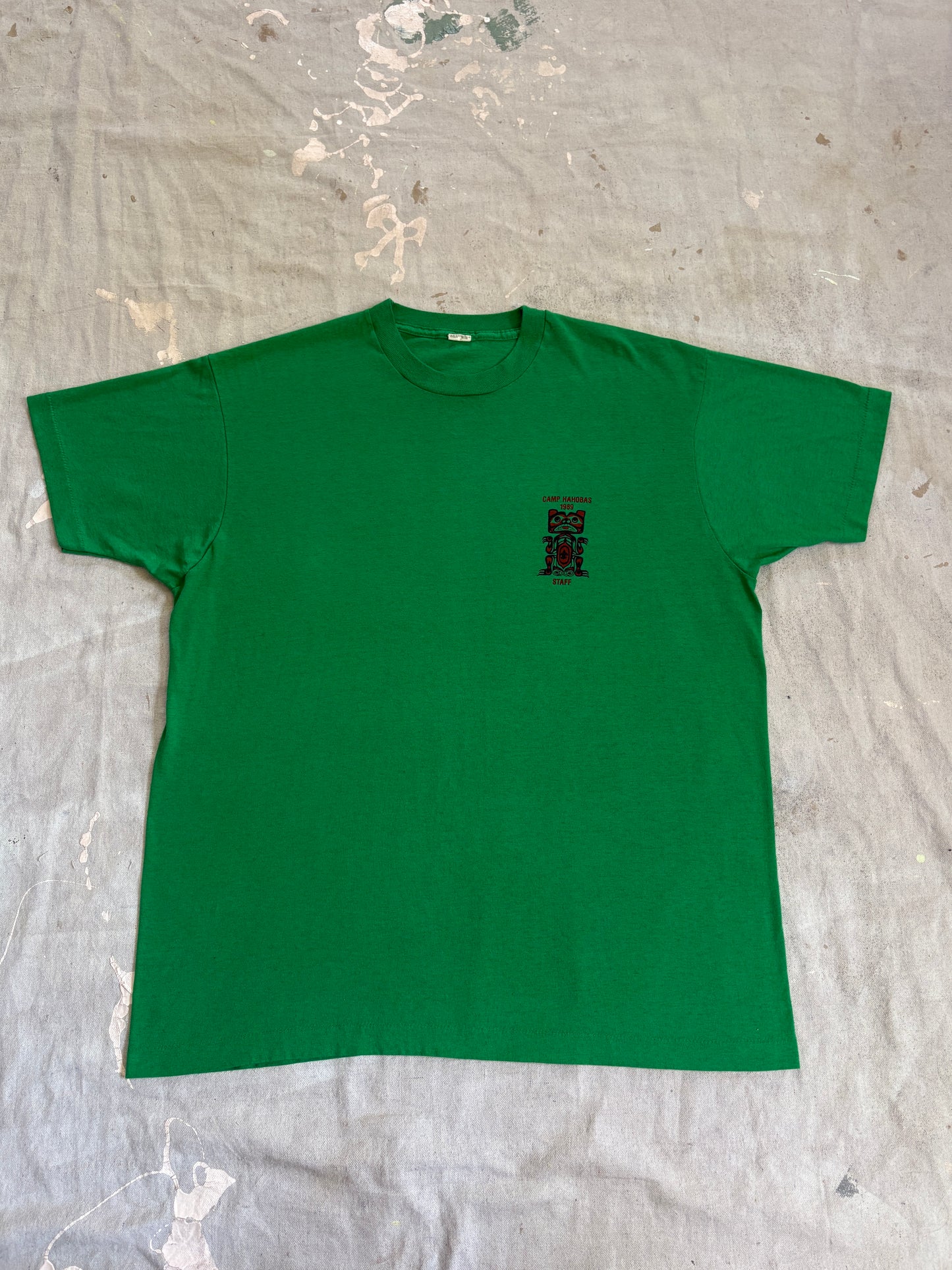 Vintage 1989 Camp Hahobas Staff Tee