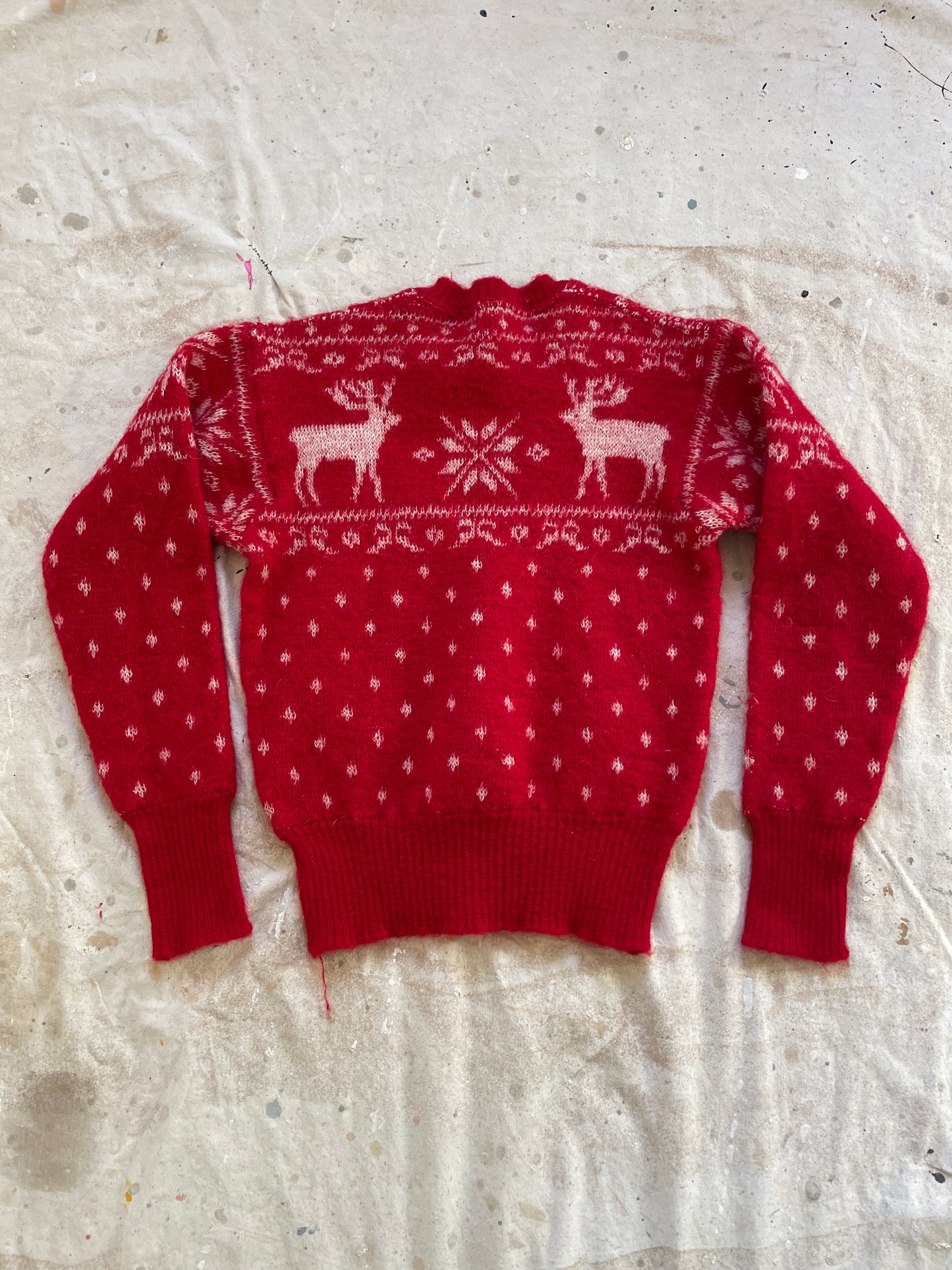 40s Jantzen Reindeer Sweater