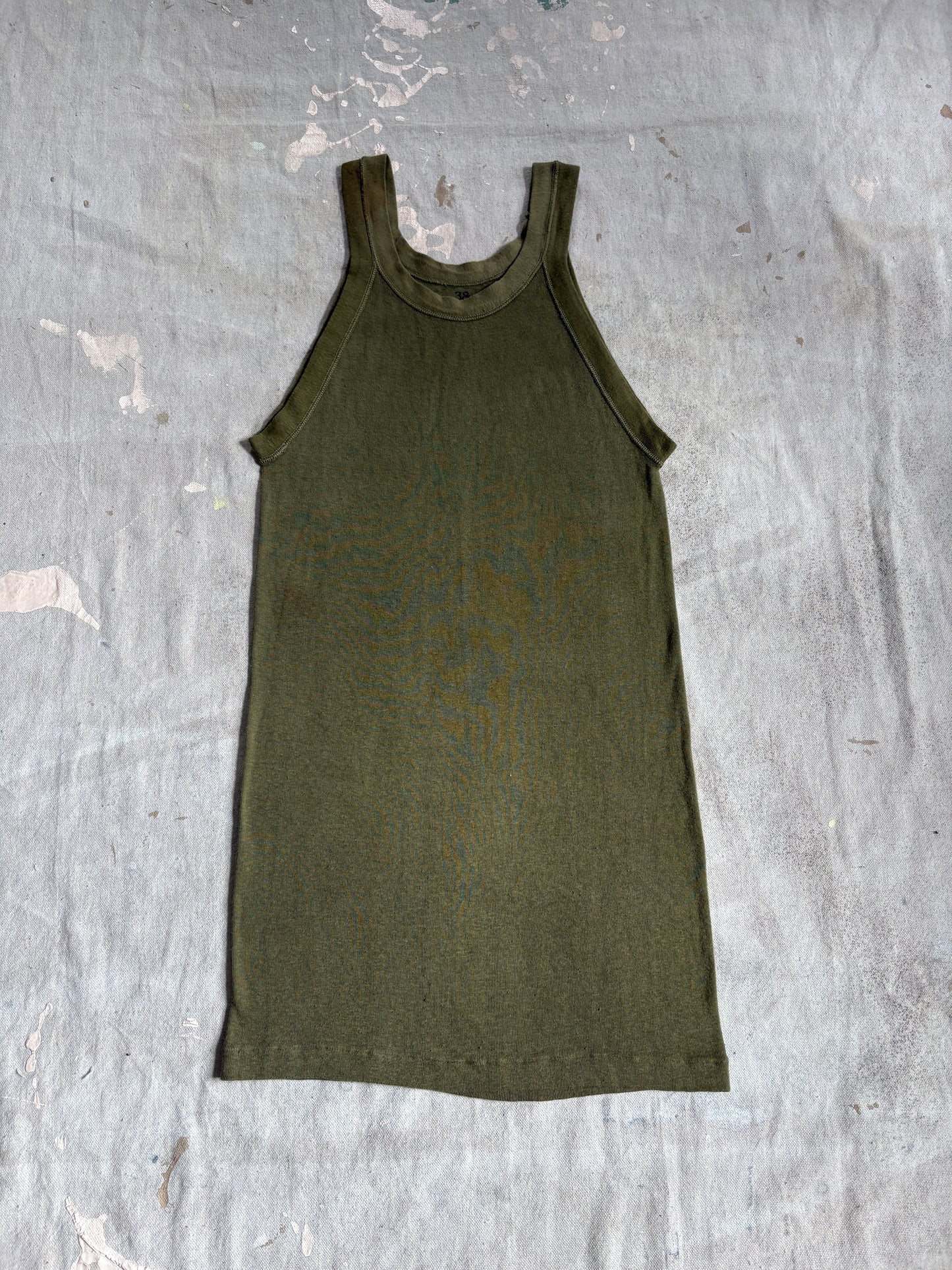 Vintage 40s Military Tank Top Undershirt