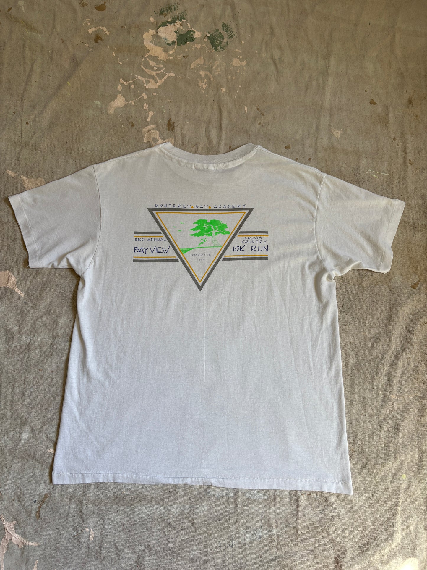 90s Monterey Bay Academy 10k Run Tee