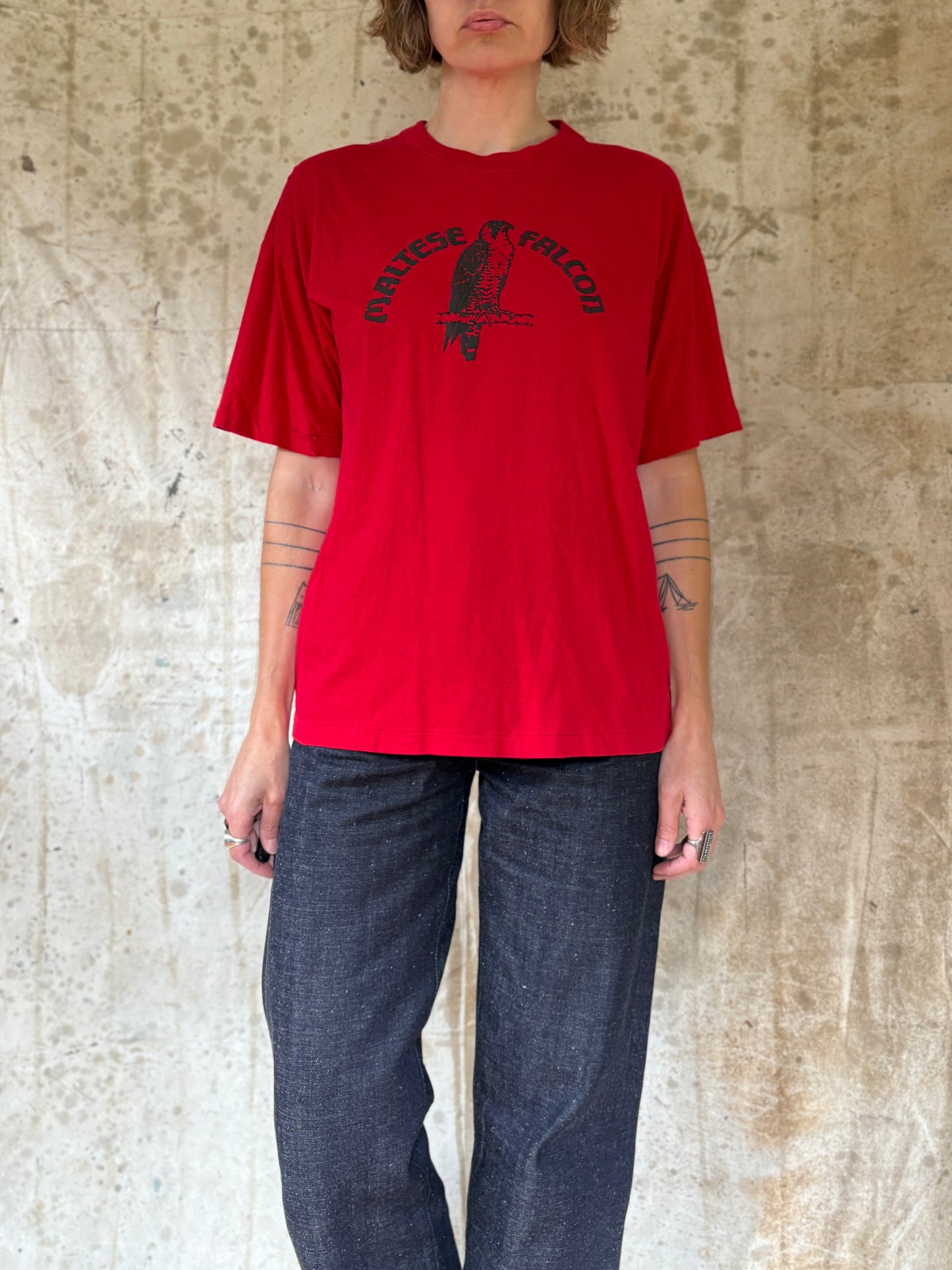 Vintage 80s Maltese Falcon Tee