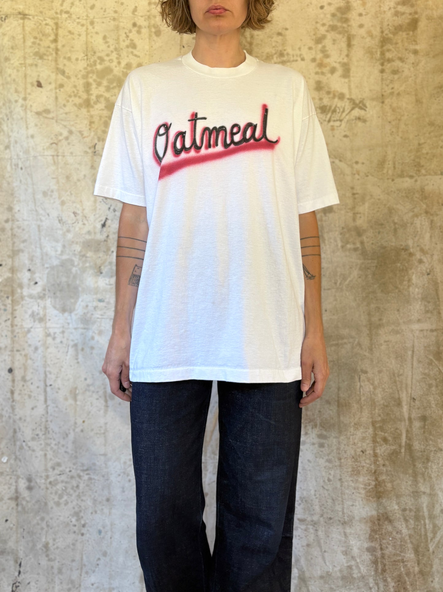 Vintage 80s Airbrush Oatmeal Tee
