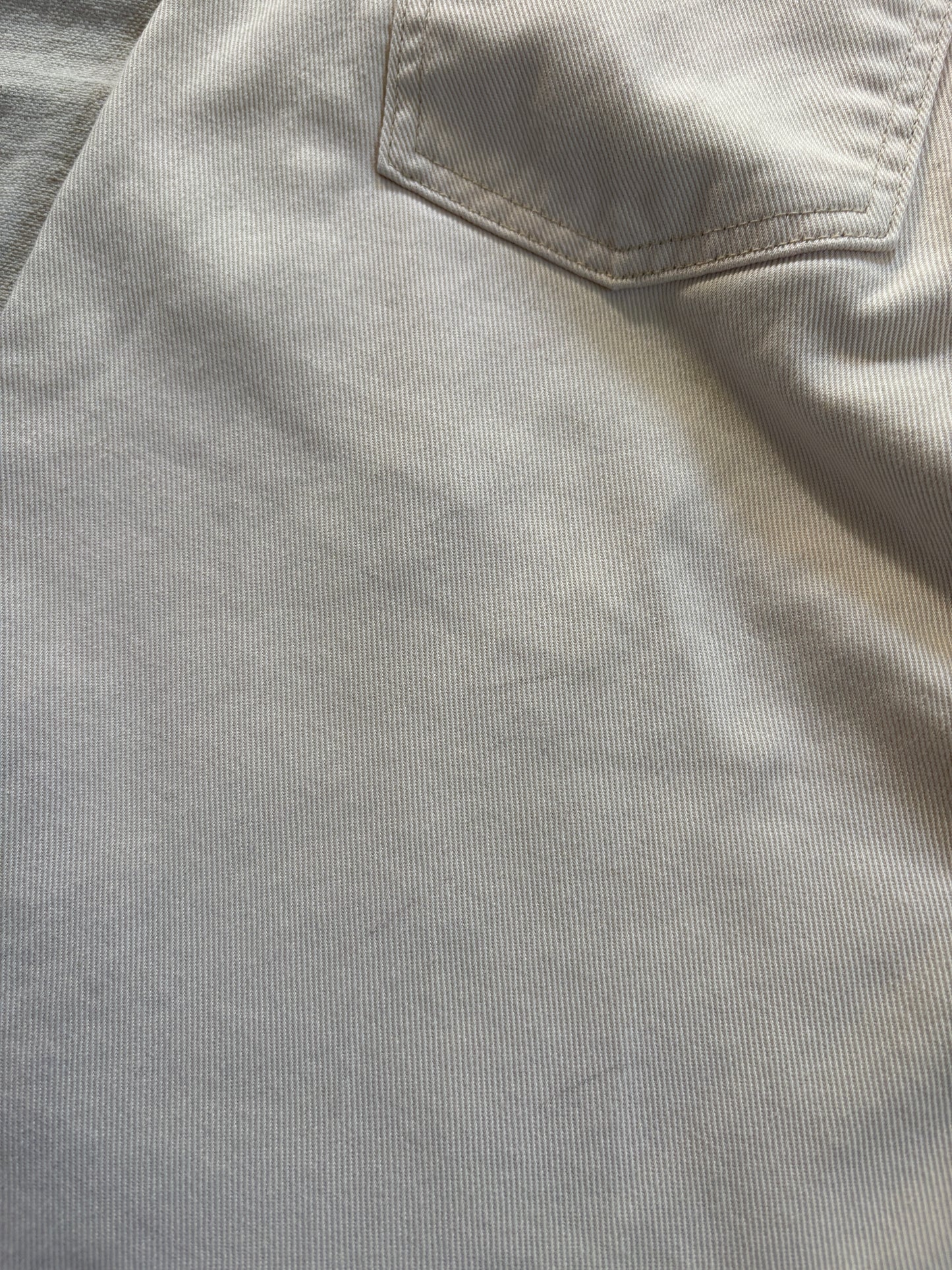 Vintage 90s LL Bean Ecru Jeans 30x30