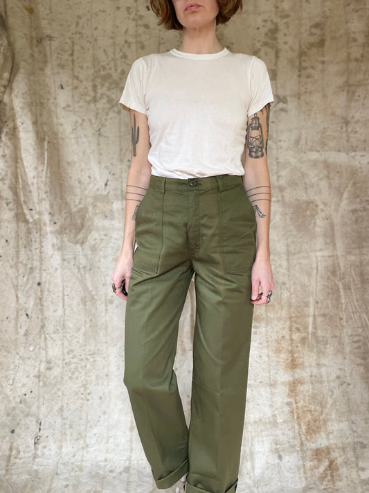 80s Deadstock DeeCee Army Green Pants