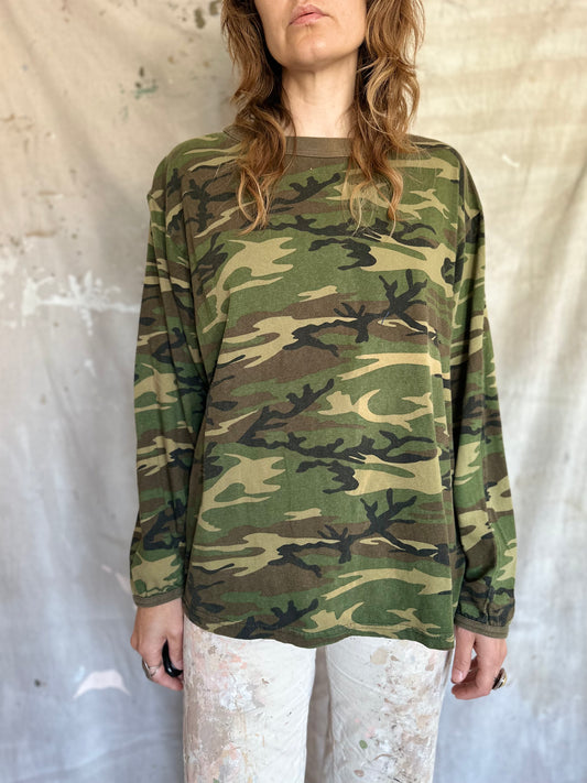 90s Woodland Camo Shirt