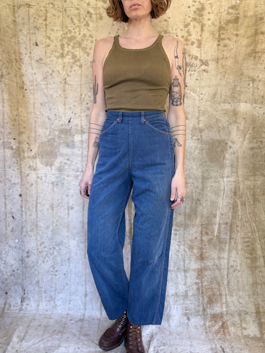 50s Ranch Craft Side Zip Jeans
