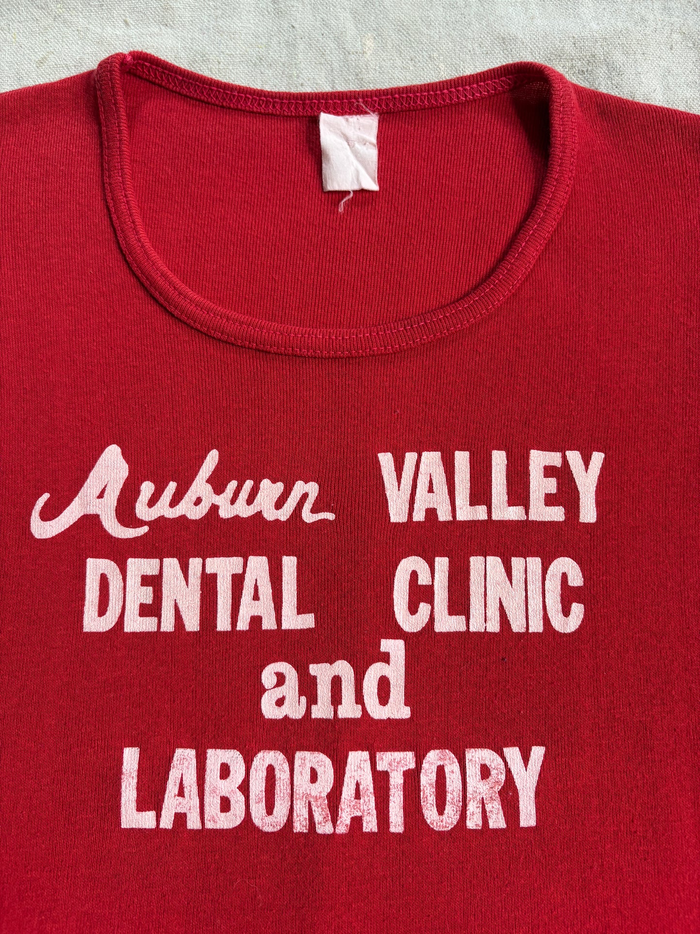 Vintage 70s Auburn Valley Dental Clinic Tee