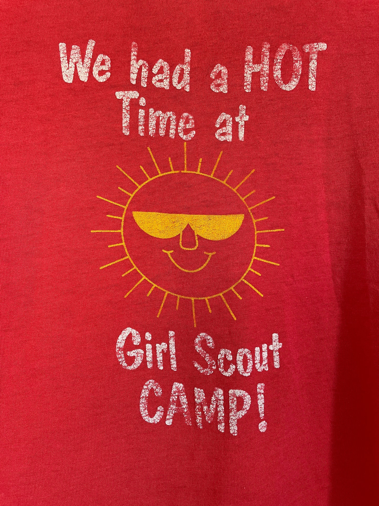 80s Hot Time At Girl Scout Camp Tee