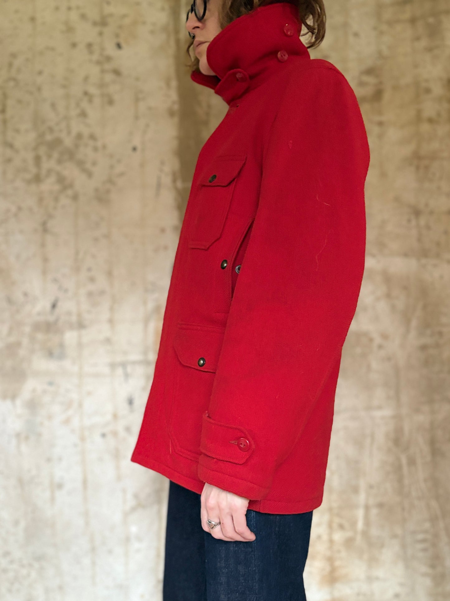 50s Woolrich Wool Hunting Coat