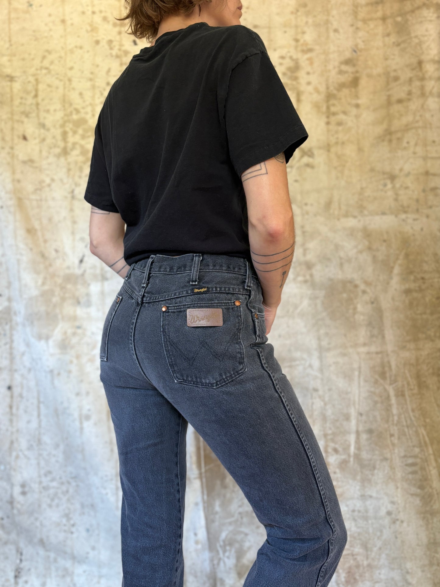 Vintage 90s Black Wrangler Jeans
