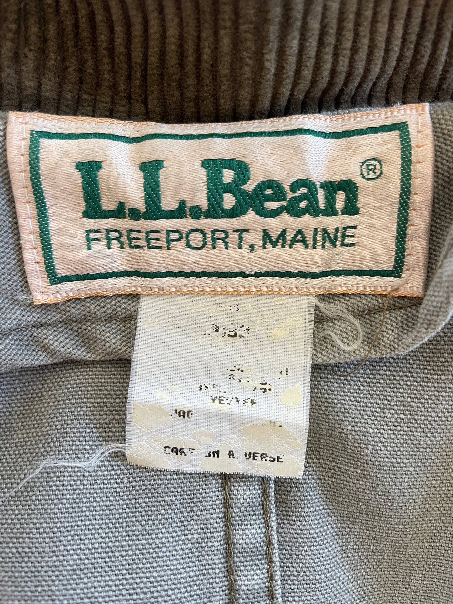 80s LL Bean Duster Coat