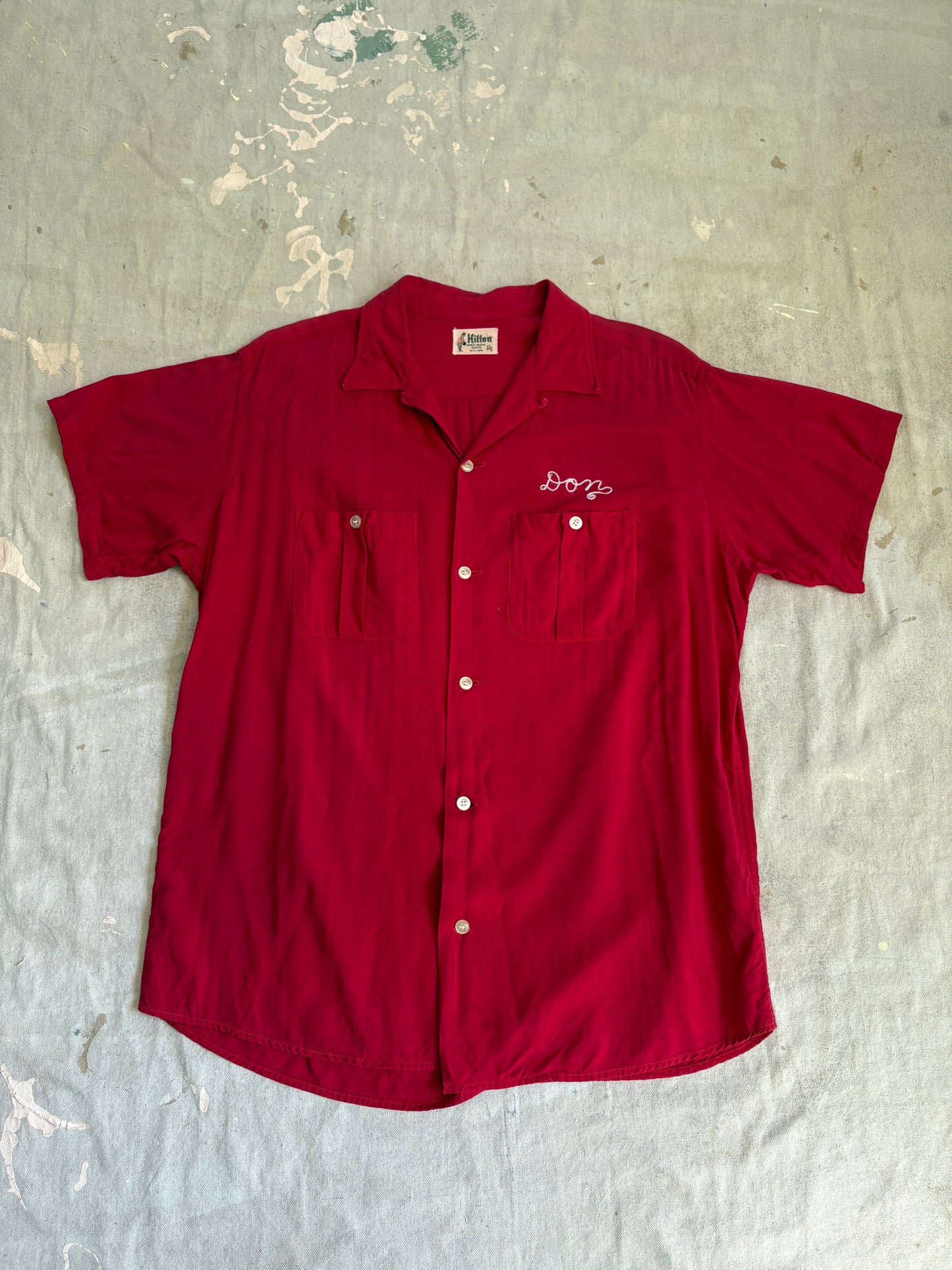 50s Marathon Bowling Shirt