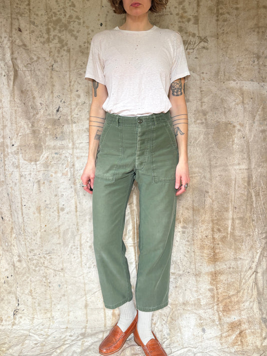 60s OG107 Cotton Sateen Trousers