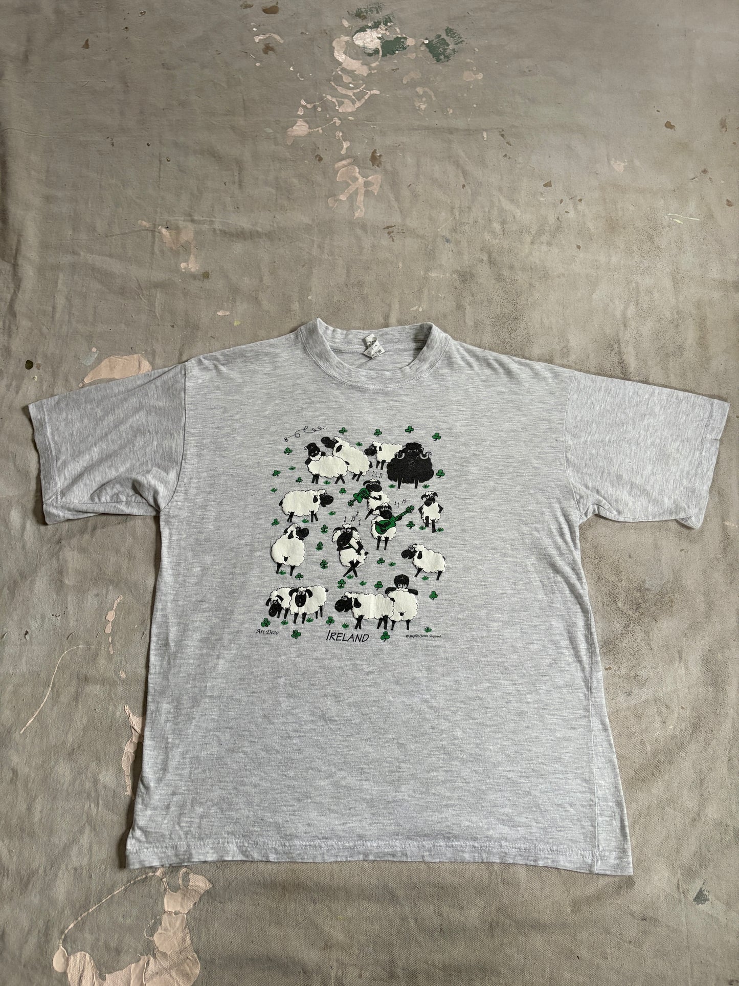 Vintage 90s Ireland Black Sheep Tee