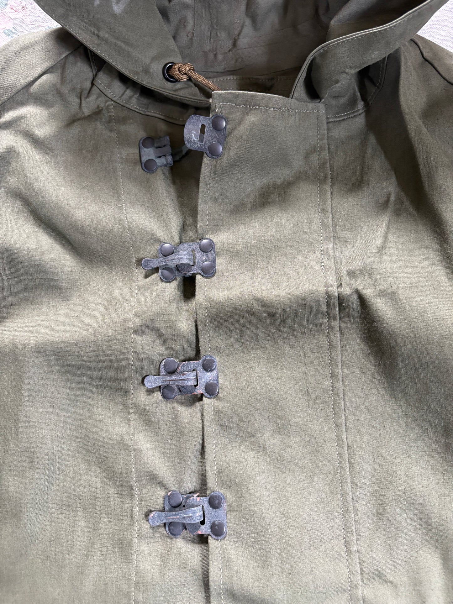 40s WWII Deadstock Wet Weather Parka