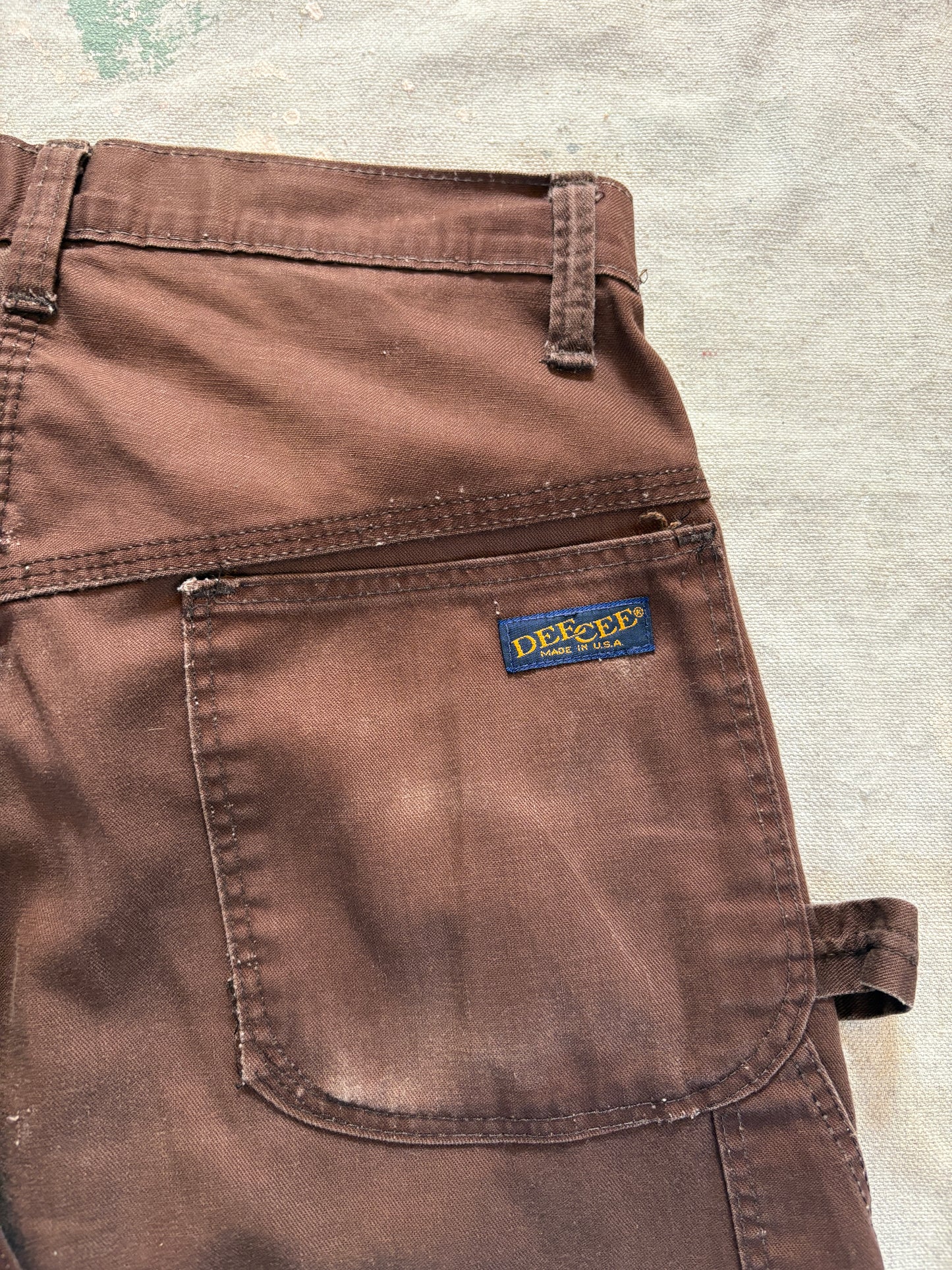 Vintage 80s Brown DeeCee Carpenter Pants
