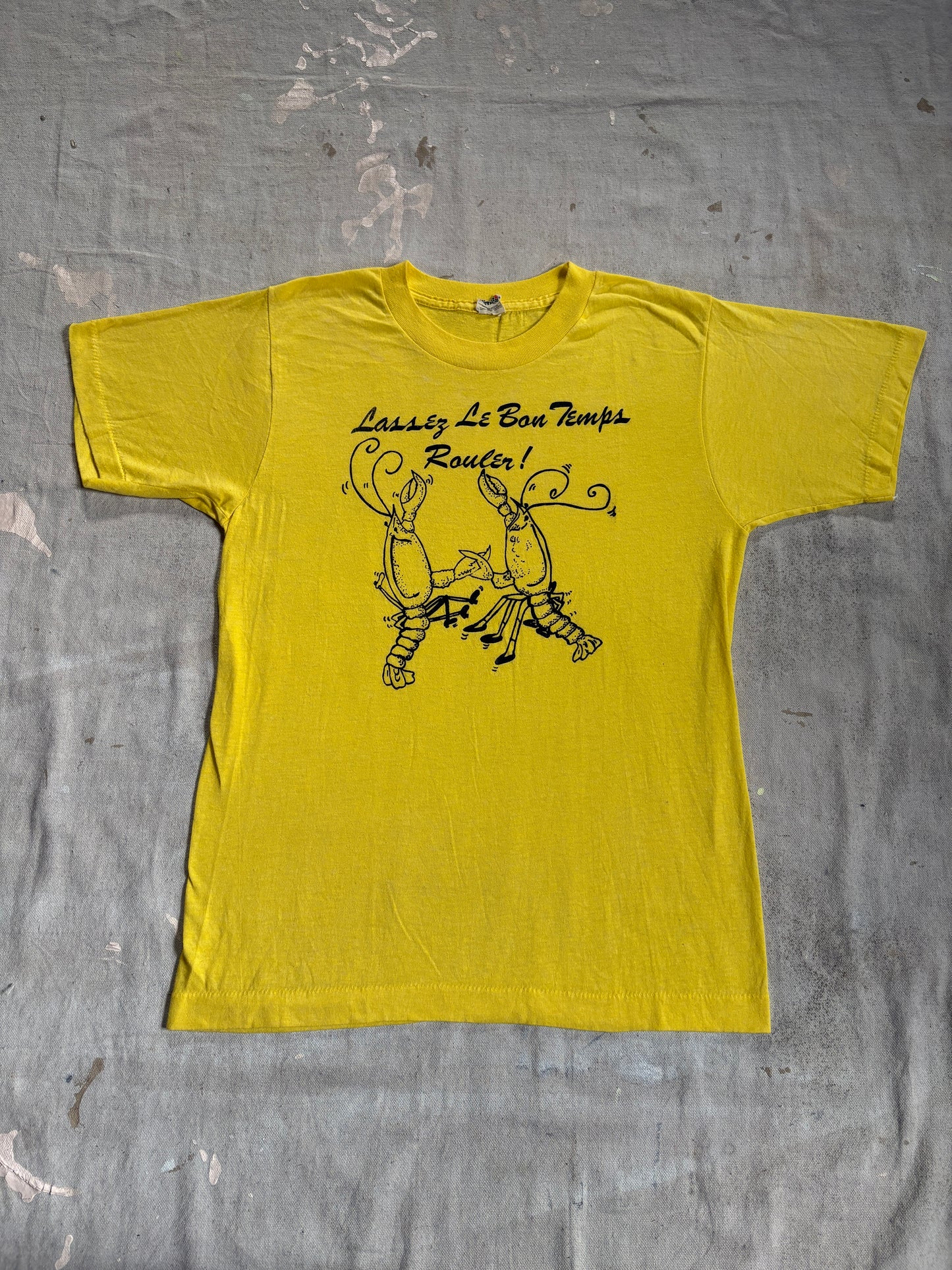 80s Laissez Le Bon Temps Rouler Let The Good Times Roll Tee