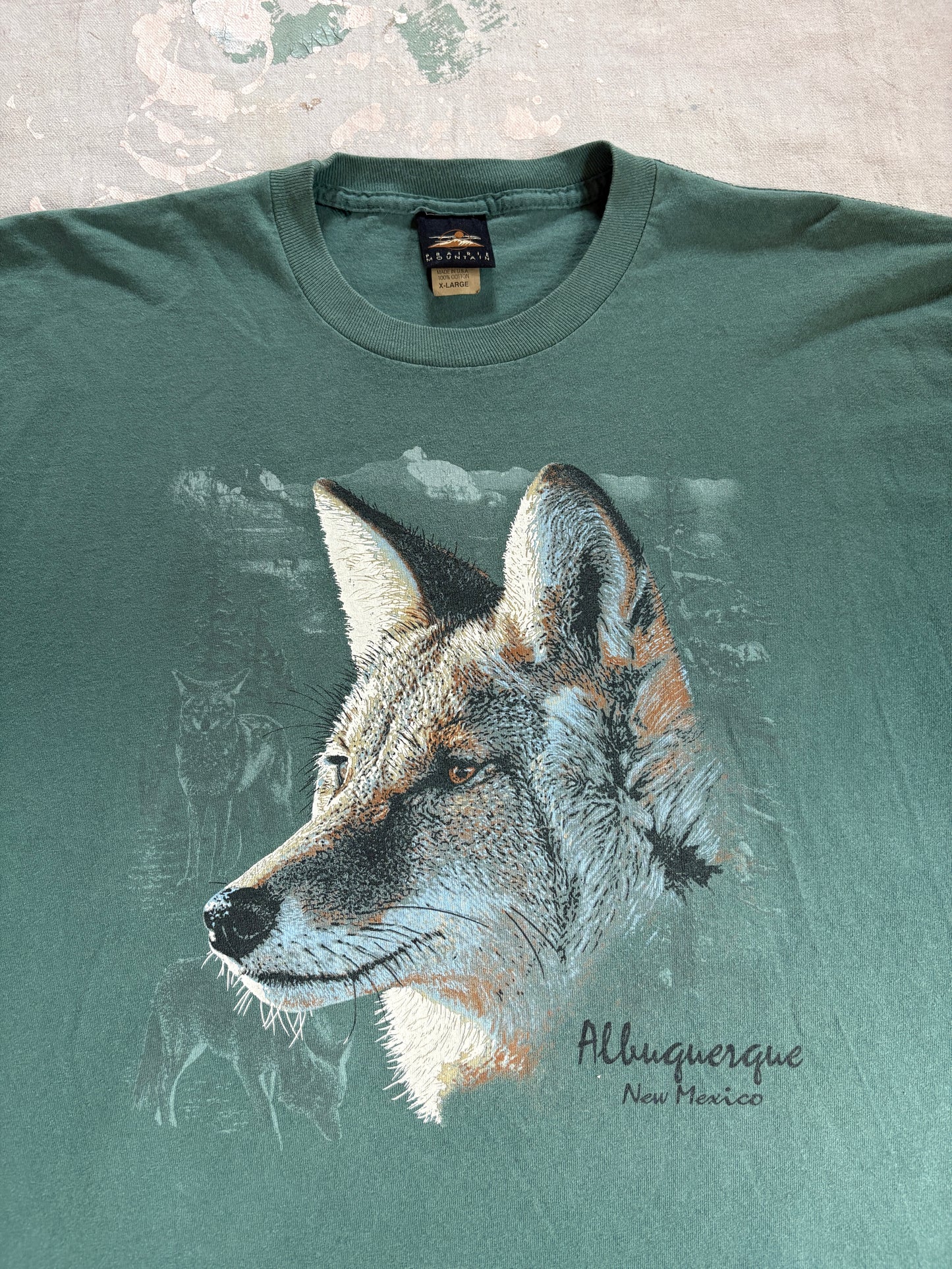 90s Albuquerque New Mexico Wolf Tee