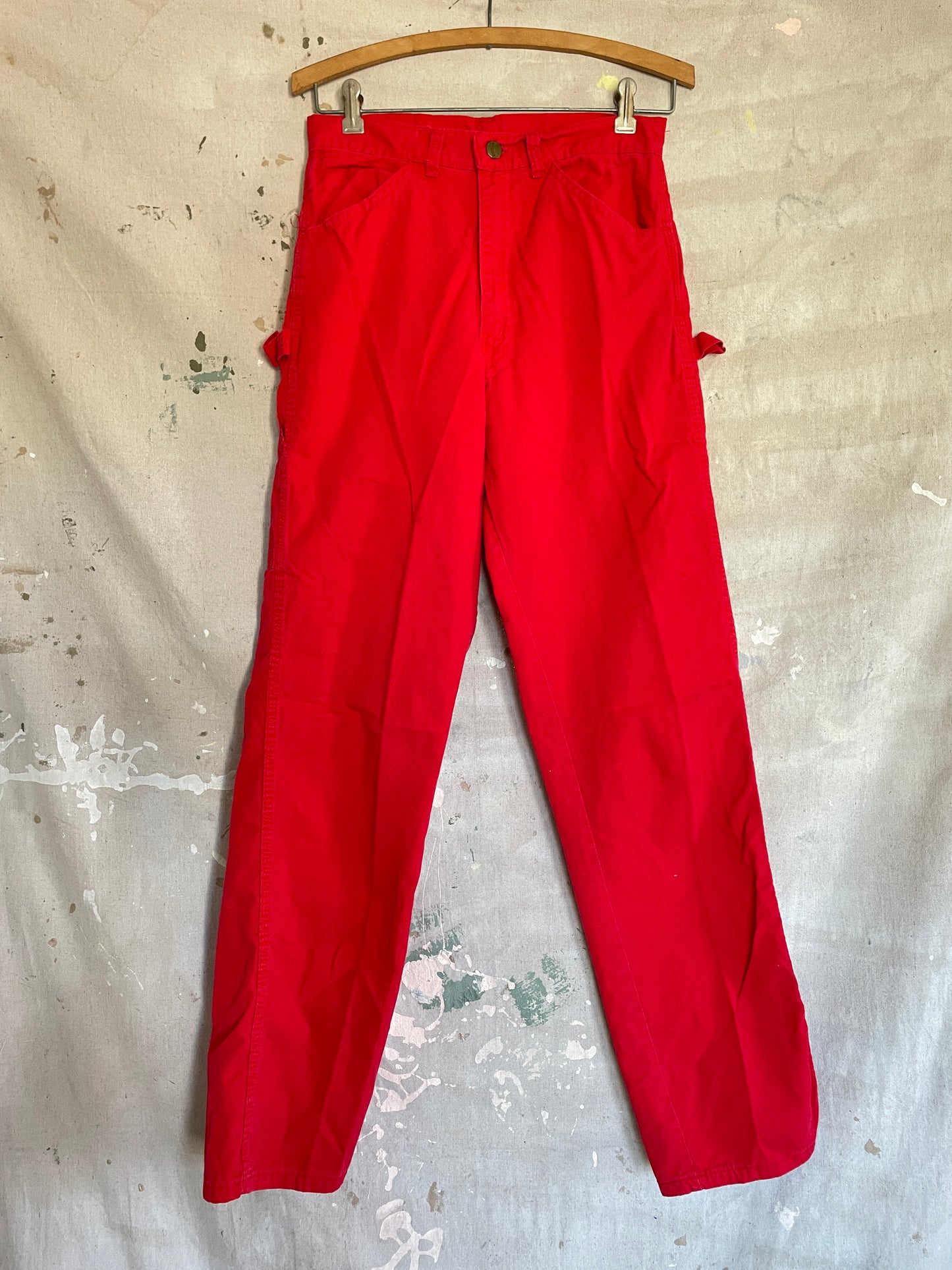 80s Red DeeCee Carpenter Pants