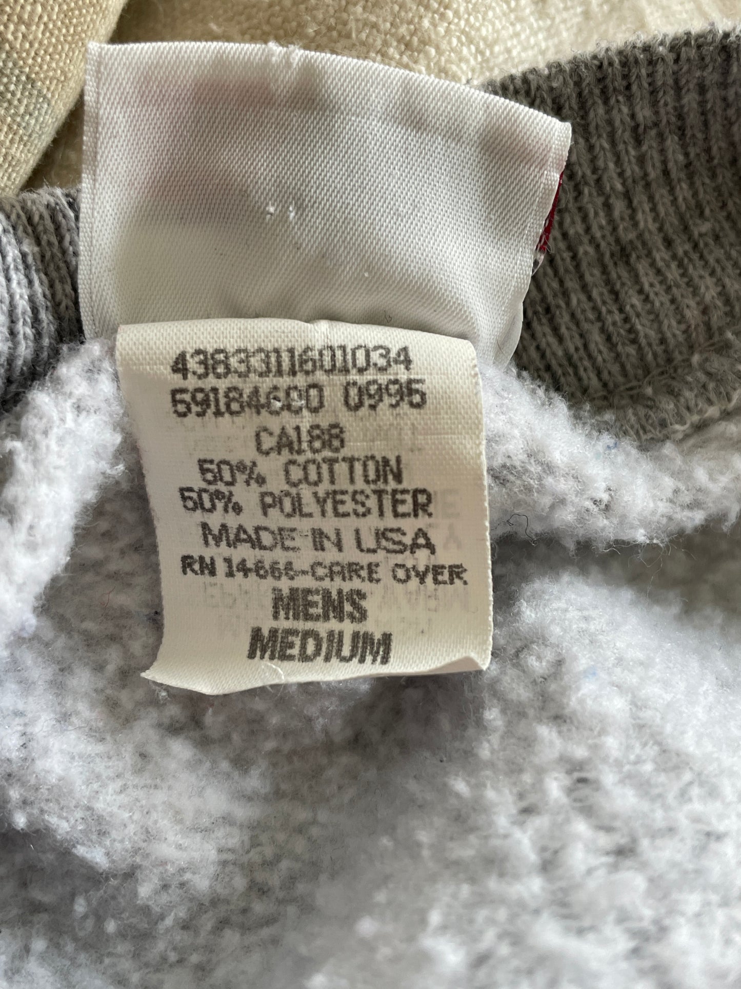 80s Blank Gray Sweatshirt