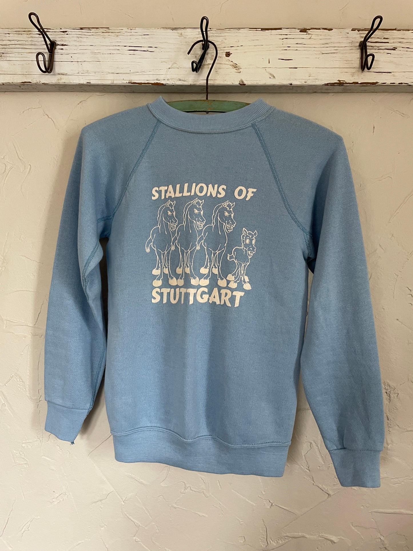 80s Deadstock Stallions Of Stuttgart Sweatshirt