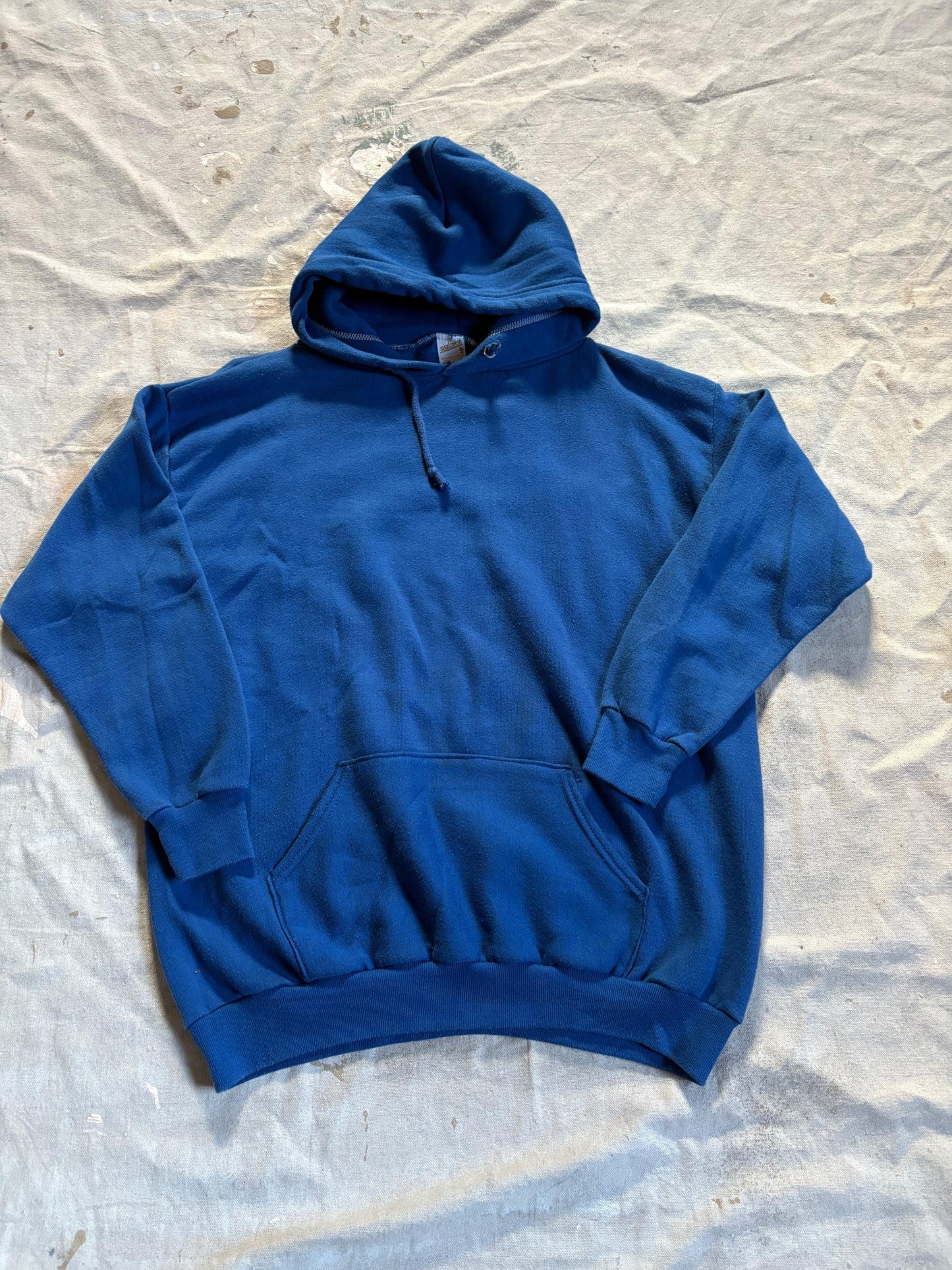70s/80s Blank Blue Sweatshirt Sweatpants 2pc Set