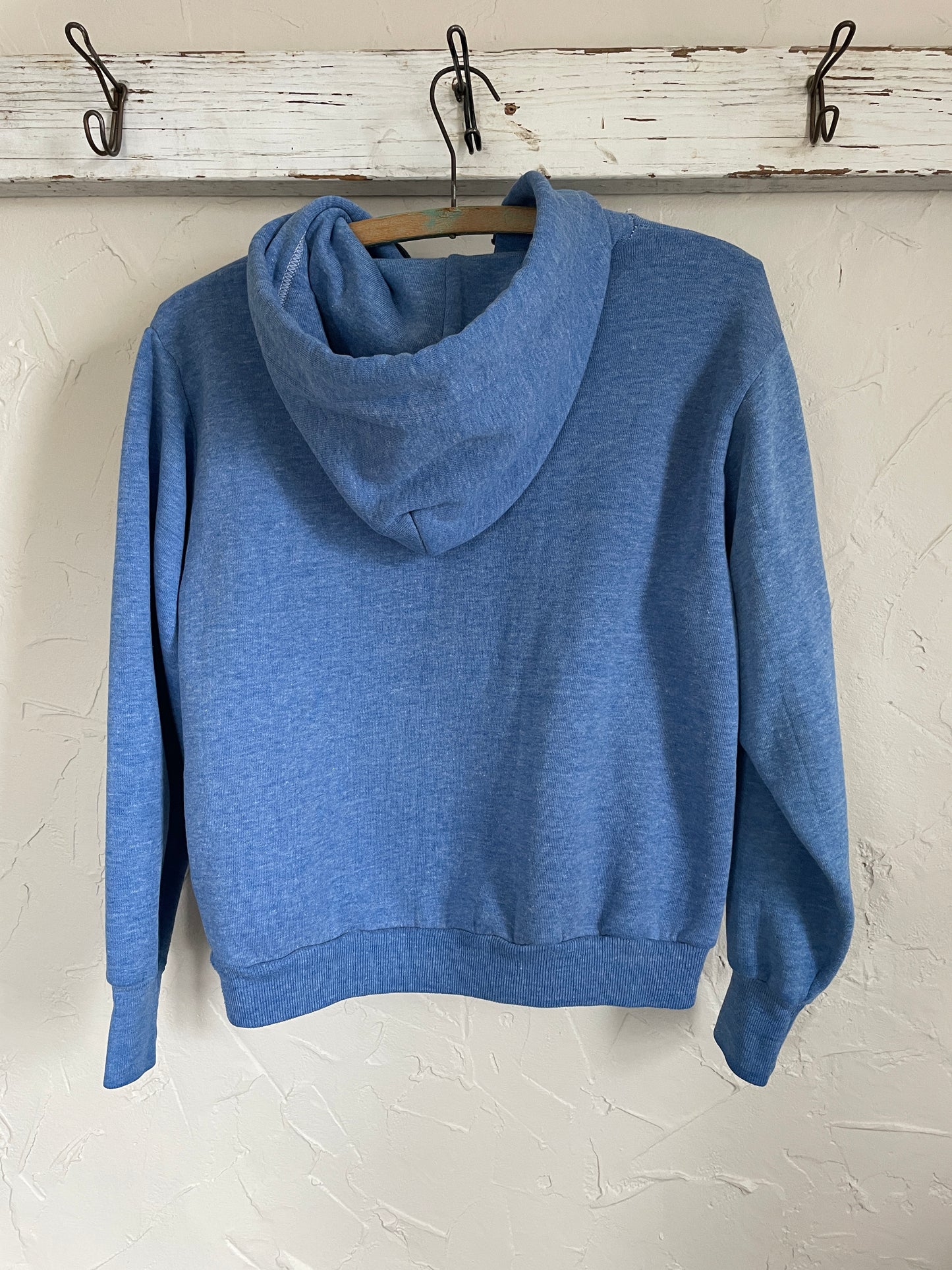 70s Sky Blue Hoodie Sweatshirt