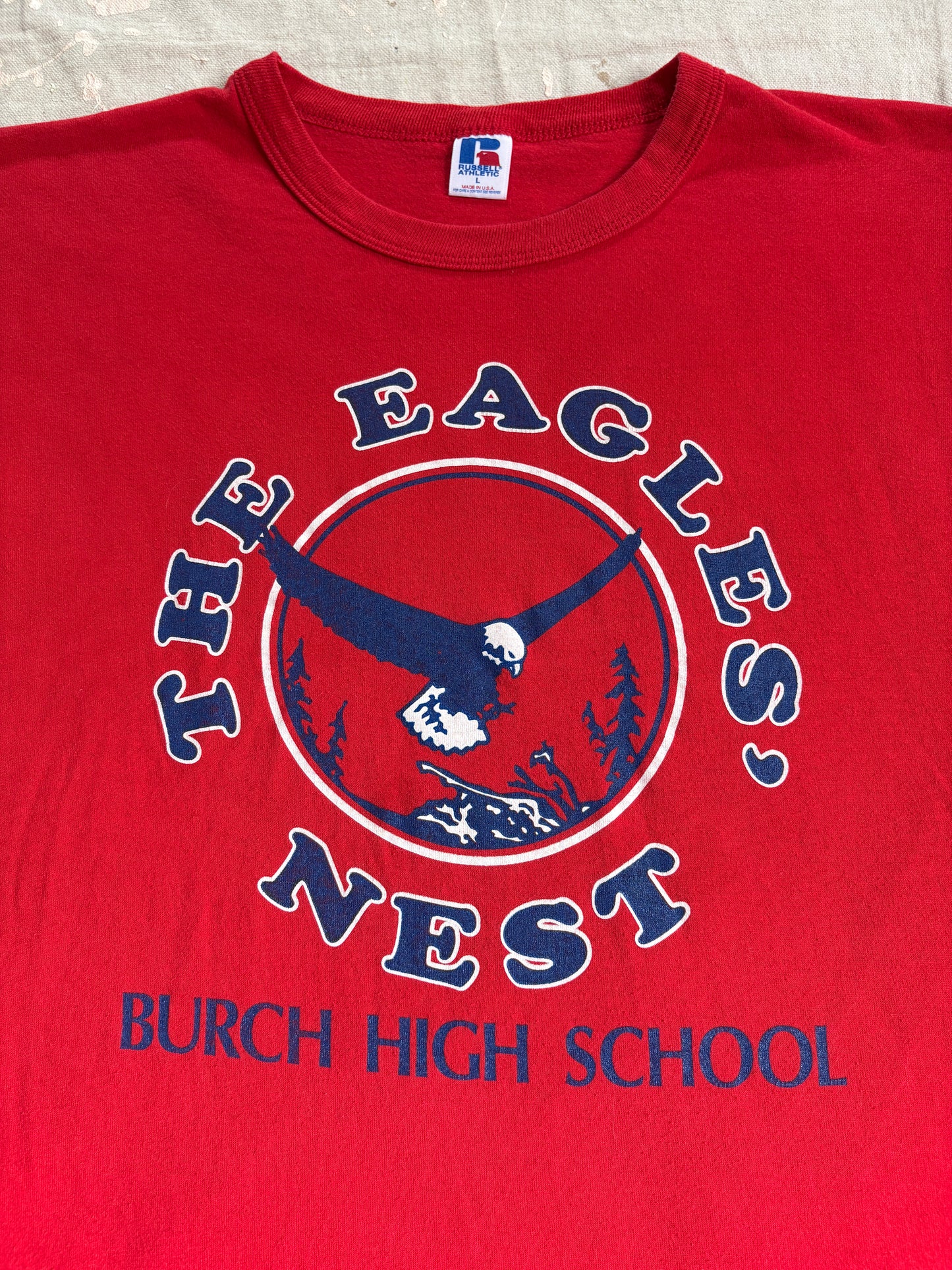 Vintage 90s The Eagles’ Nest Burch High School Tee