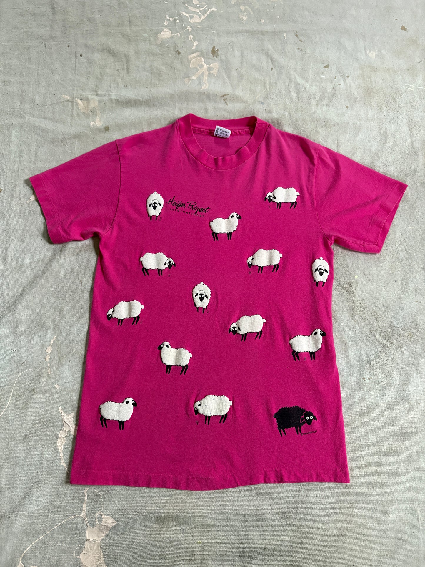 Vintage 90s Hiefer Project Black Sheep Tee