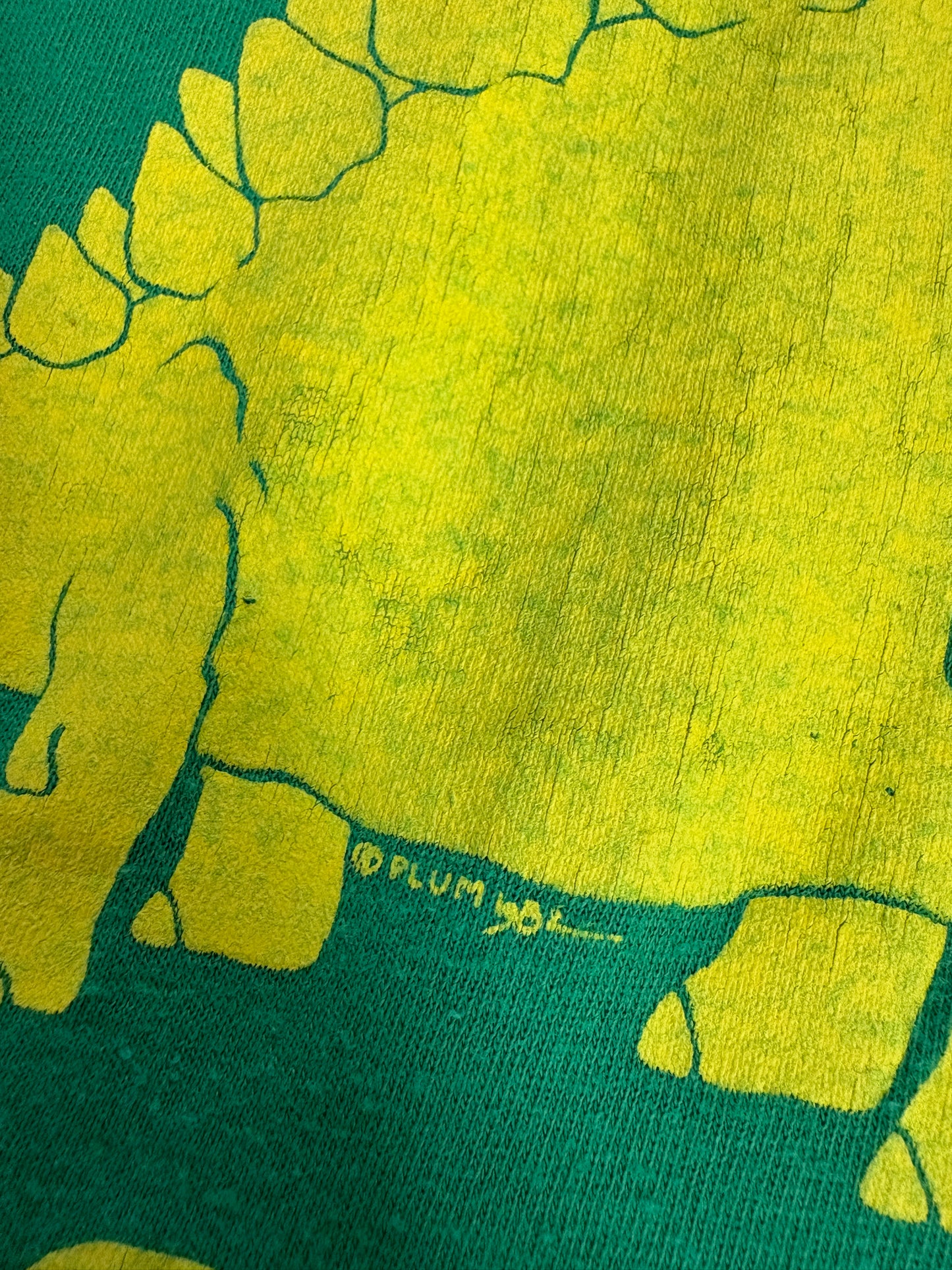 80s Stegosaurus Dinosaur Tee